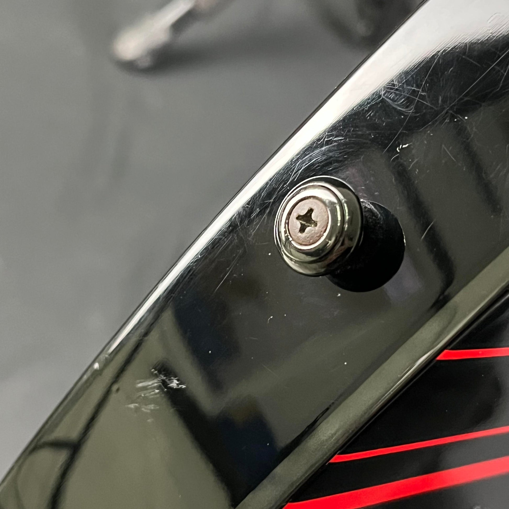 Schecter Synyster Gates Custom Black w/Red Stripes