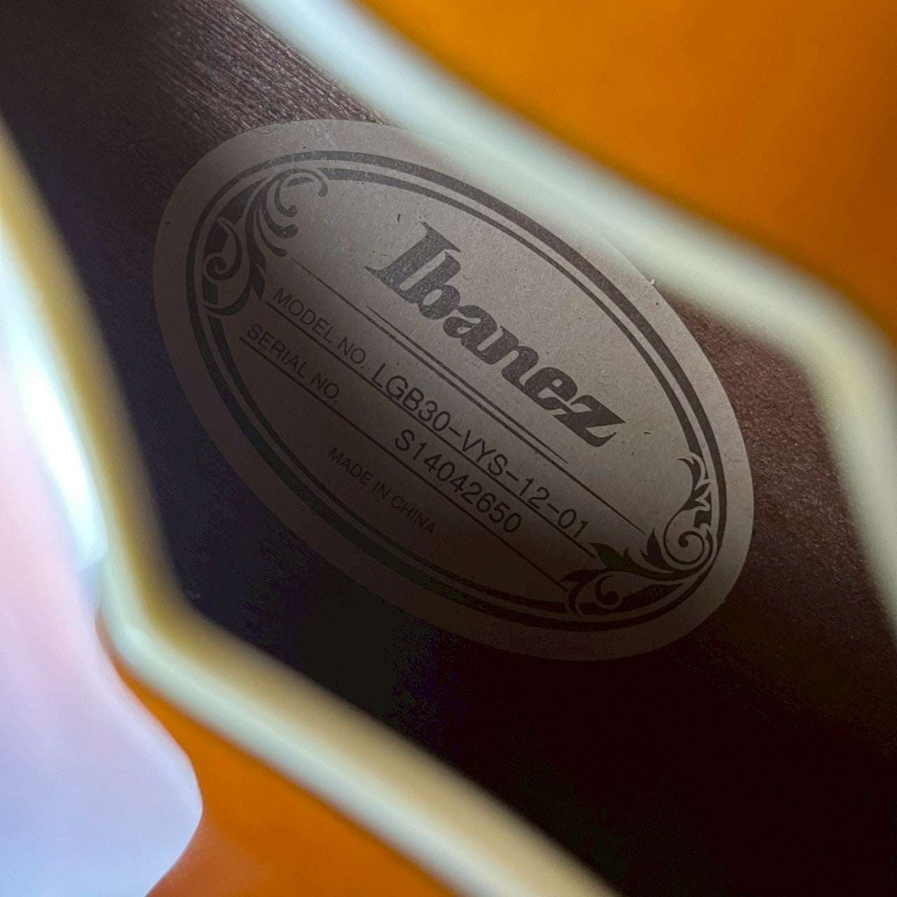 Ibanez LGB30-VYS 2014 Mod