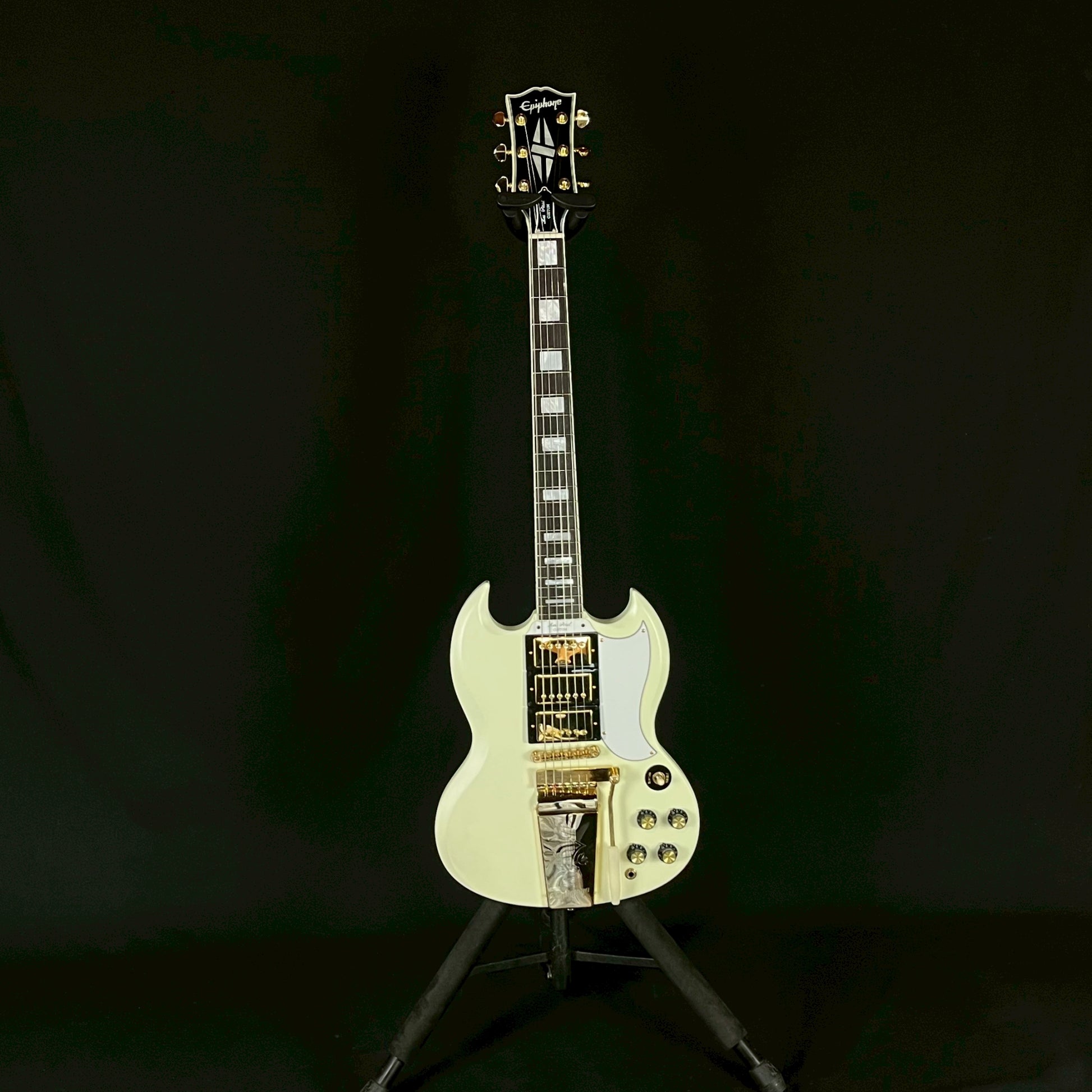 Epiphone 1963 Les Paul SG Custom with Moestro Vibrola