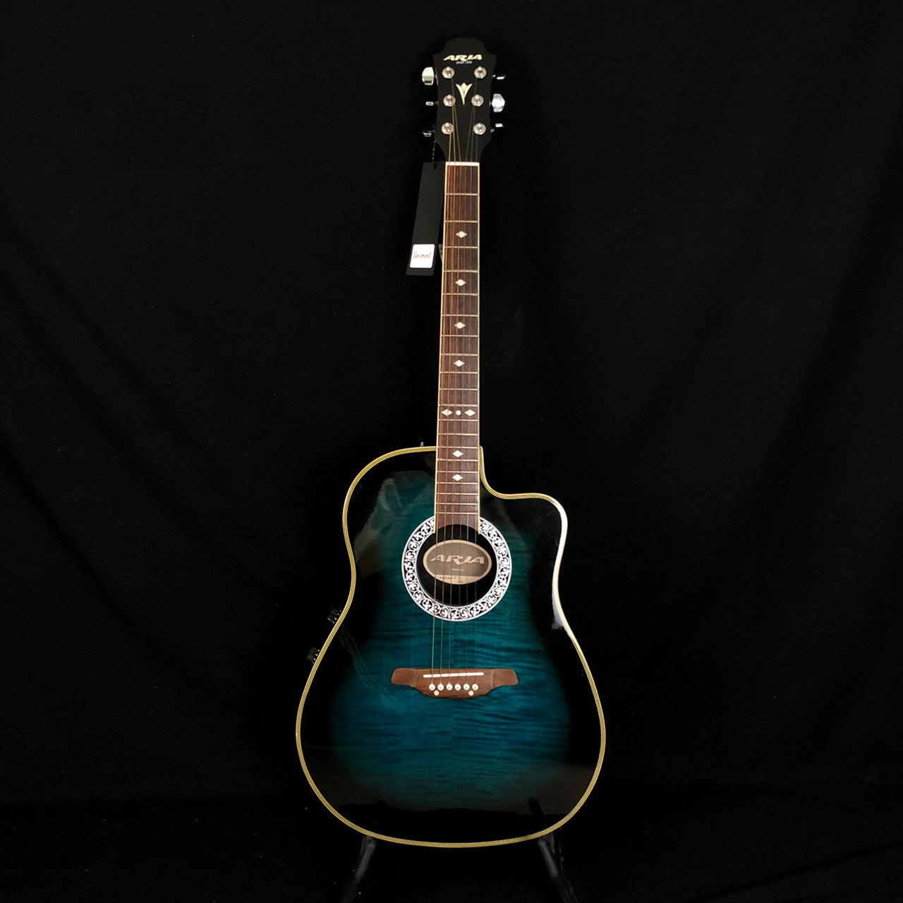 ARIA アリア エレアコ ギター AMB-35S - 弦楽器、ギター