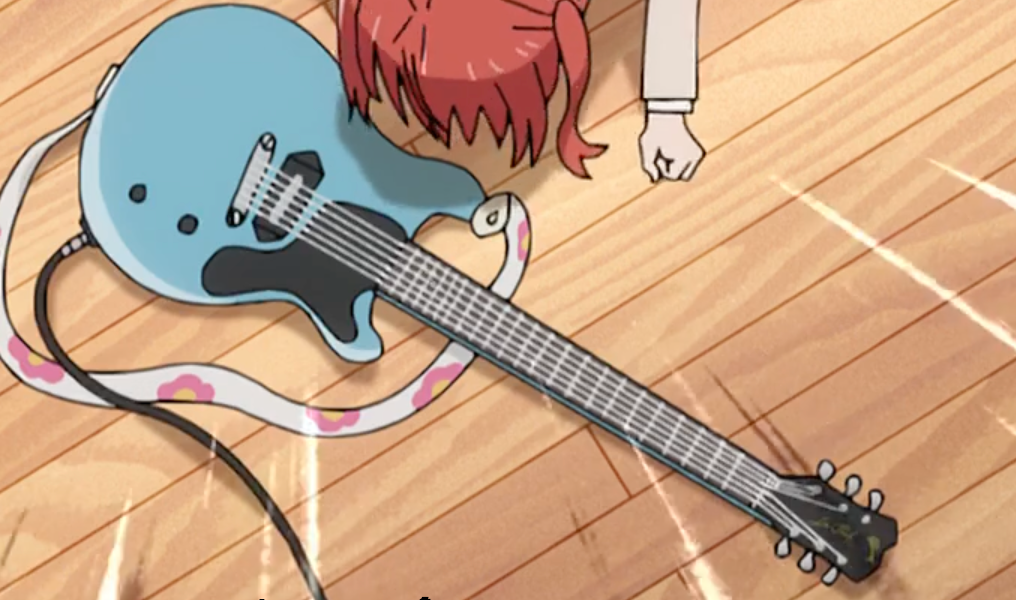 ส่องกีตาร์ใน Bocchi The Rock! - กีตาร์ที่ยืมคนอื่นเขามาของคิตะจัง