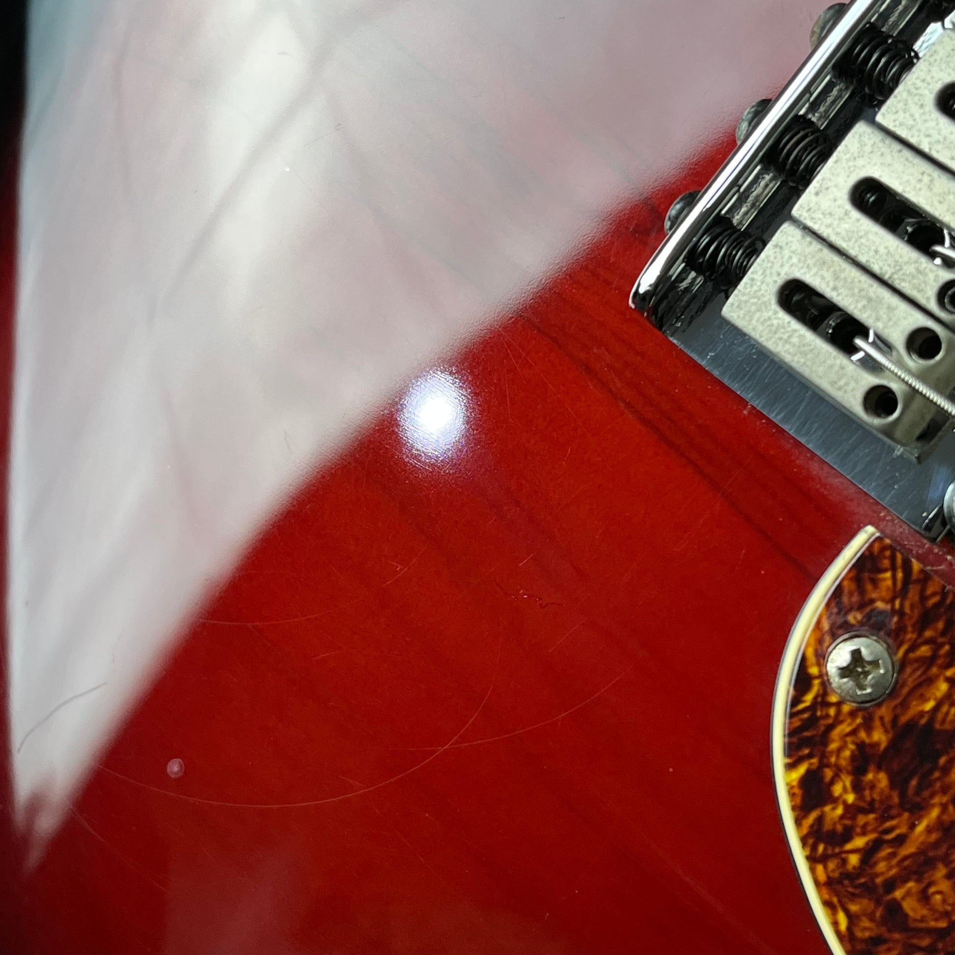 Squier Standard Stratocaster Left-Hand ** Body Crack **