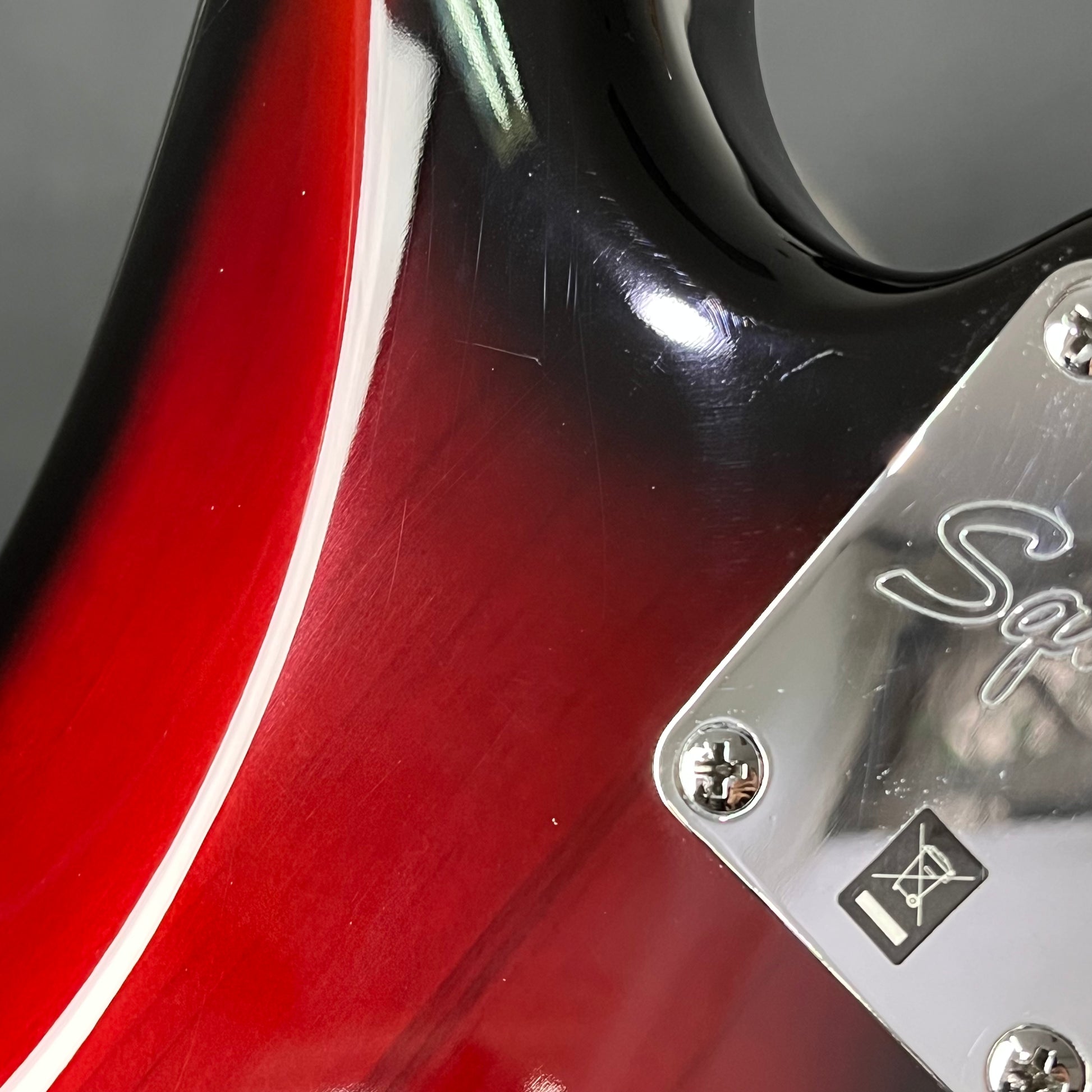 Squier Standard Stratocaster Left-Hand ** Body Crack **