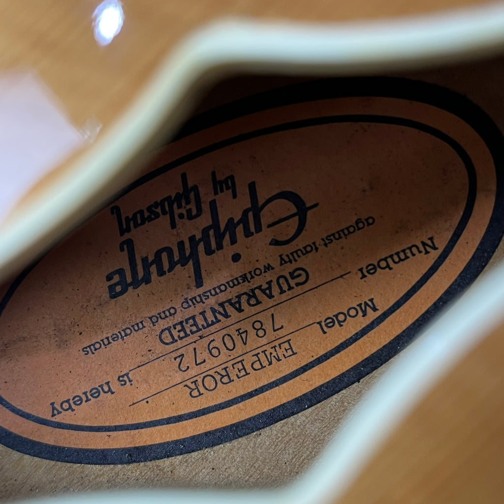 Epiphone EMPEROR