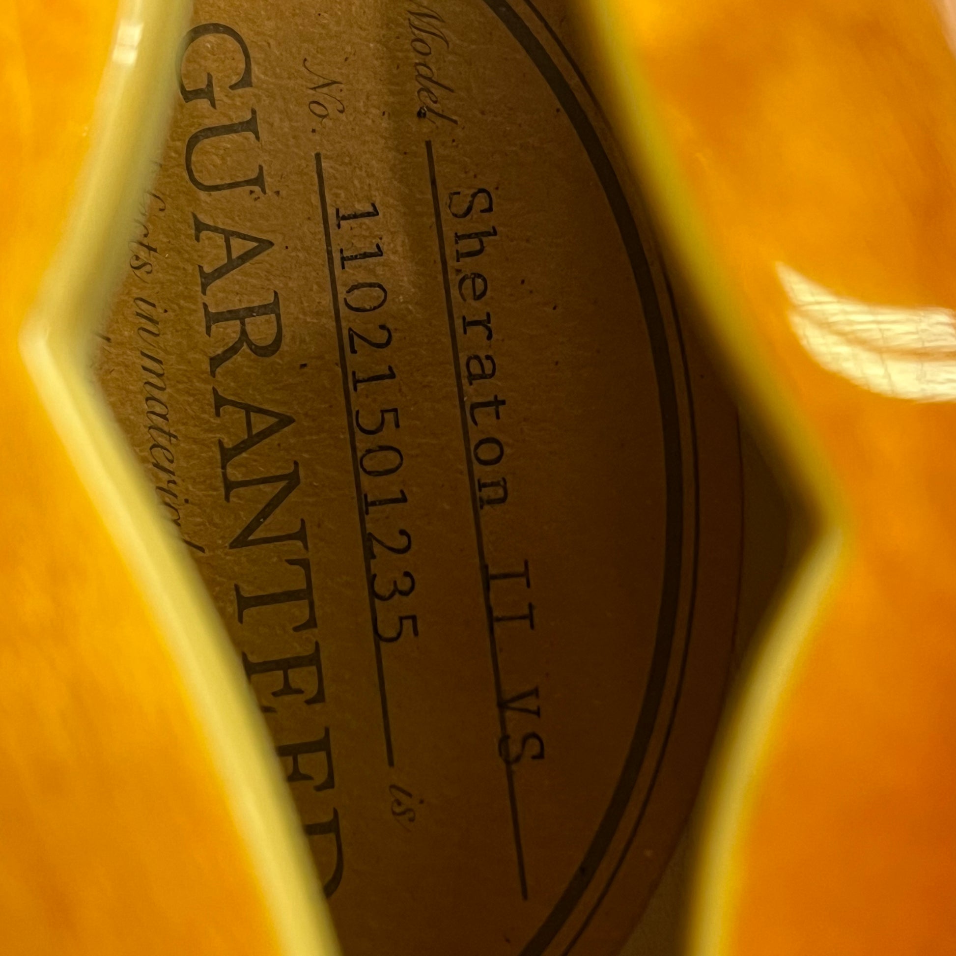 Epiphone SHERATON II VS 2011