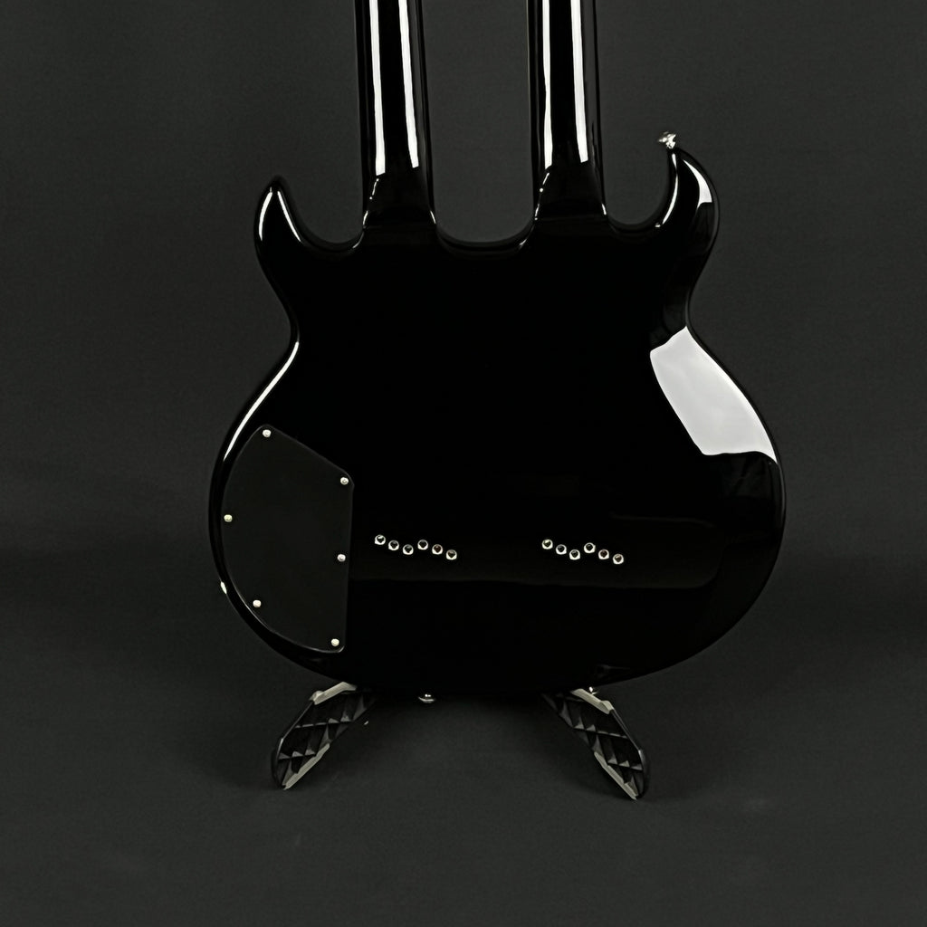 Schecter Twin Tribal Scorpion Devil Double Neck