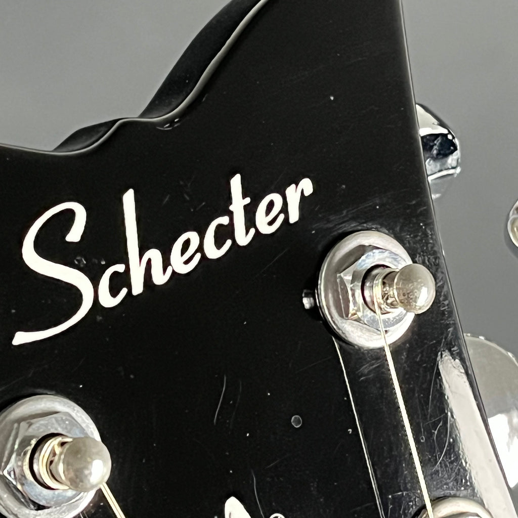 Schecter Twin Tribal Scorpion Devil Double Neck