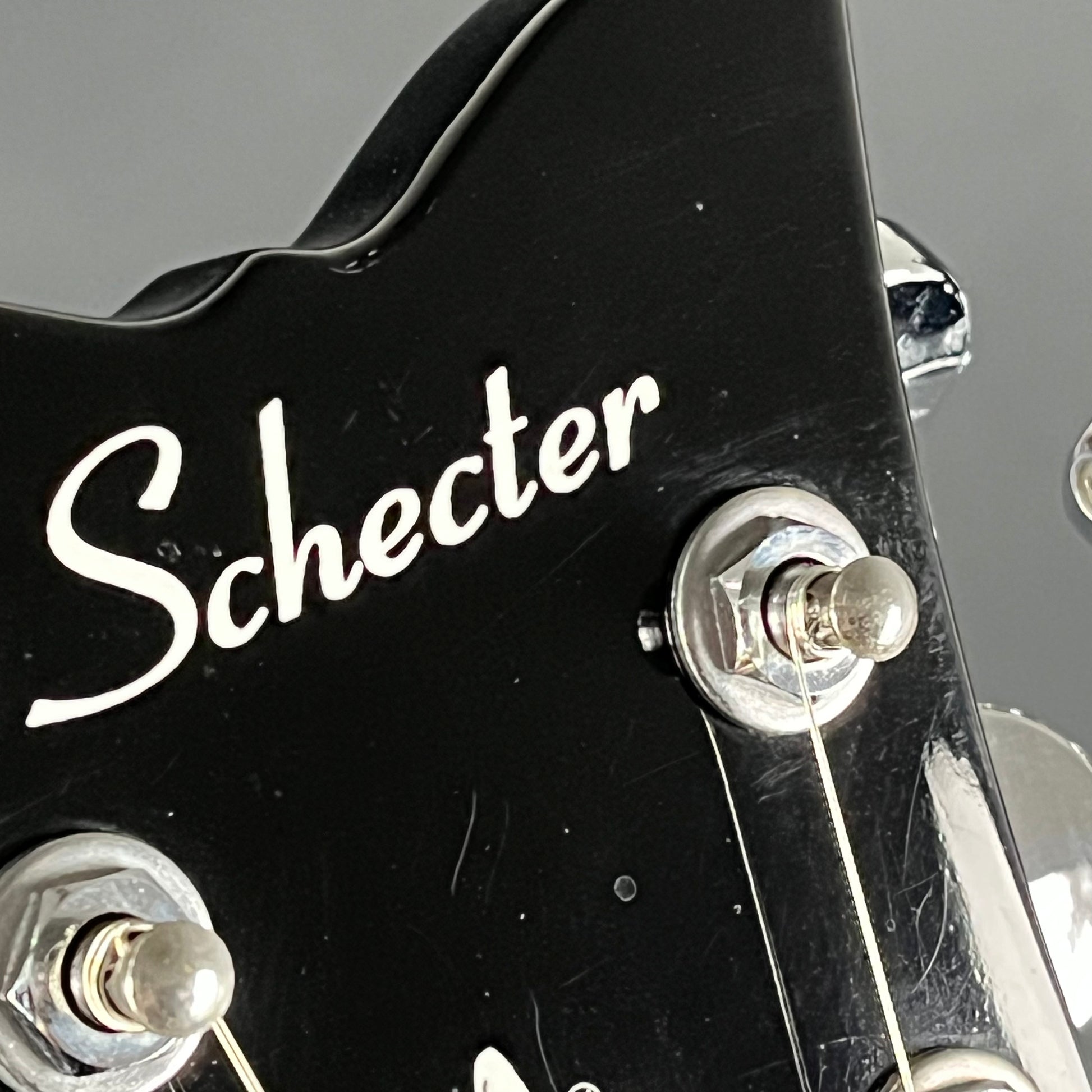 Schecter Twin Tribal Scorpion Devil Double Neck