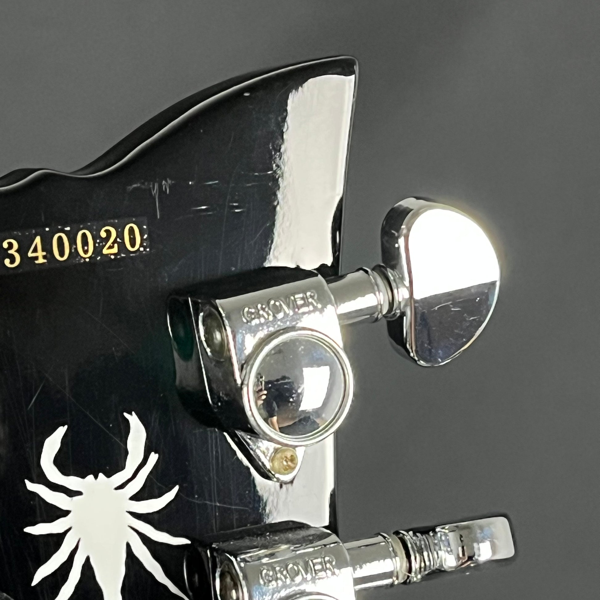 Schecter Twin Tribal Scorpion Devil Double Neck