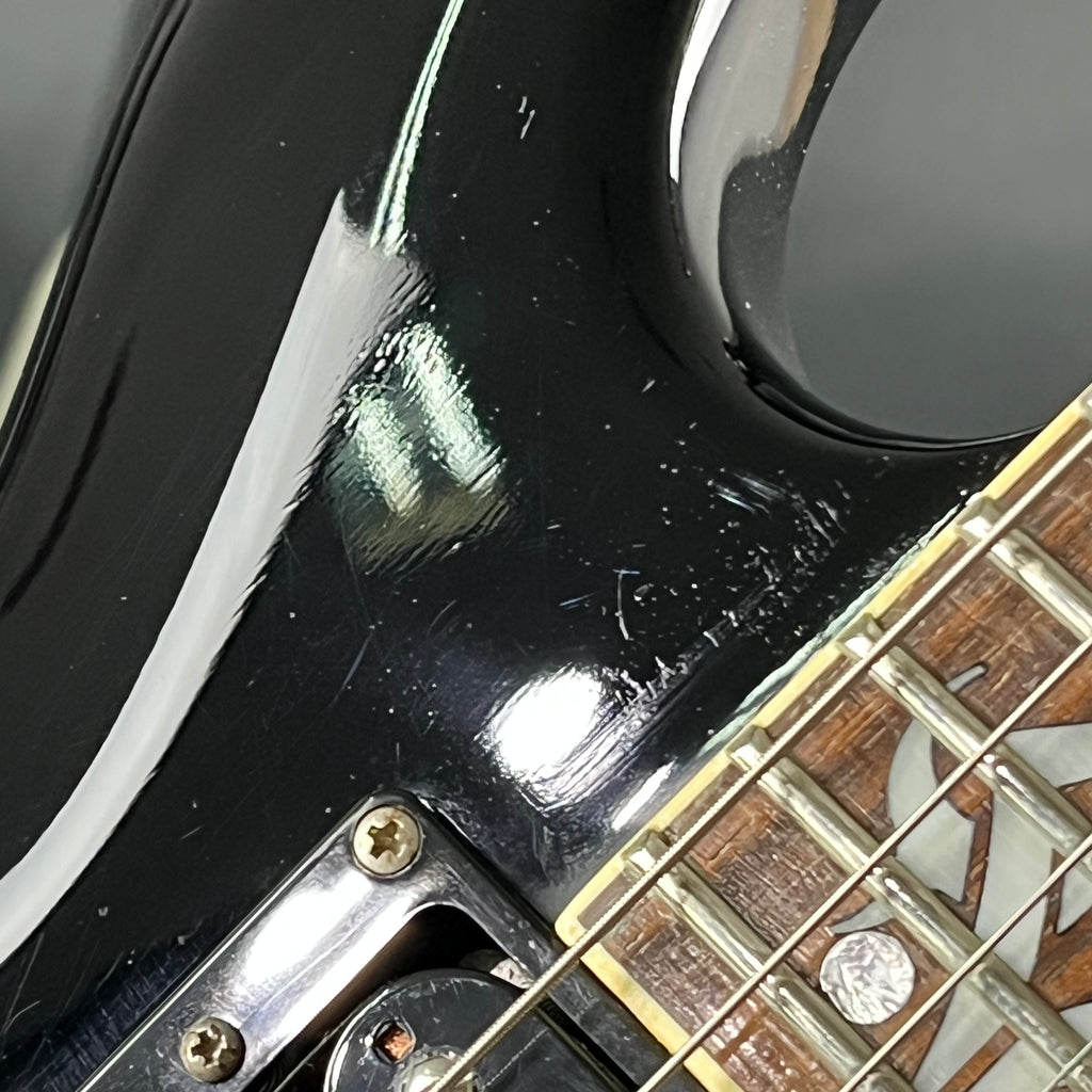 Schecter Twin Tribal Scorpion Devil Double Neck