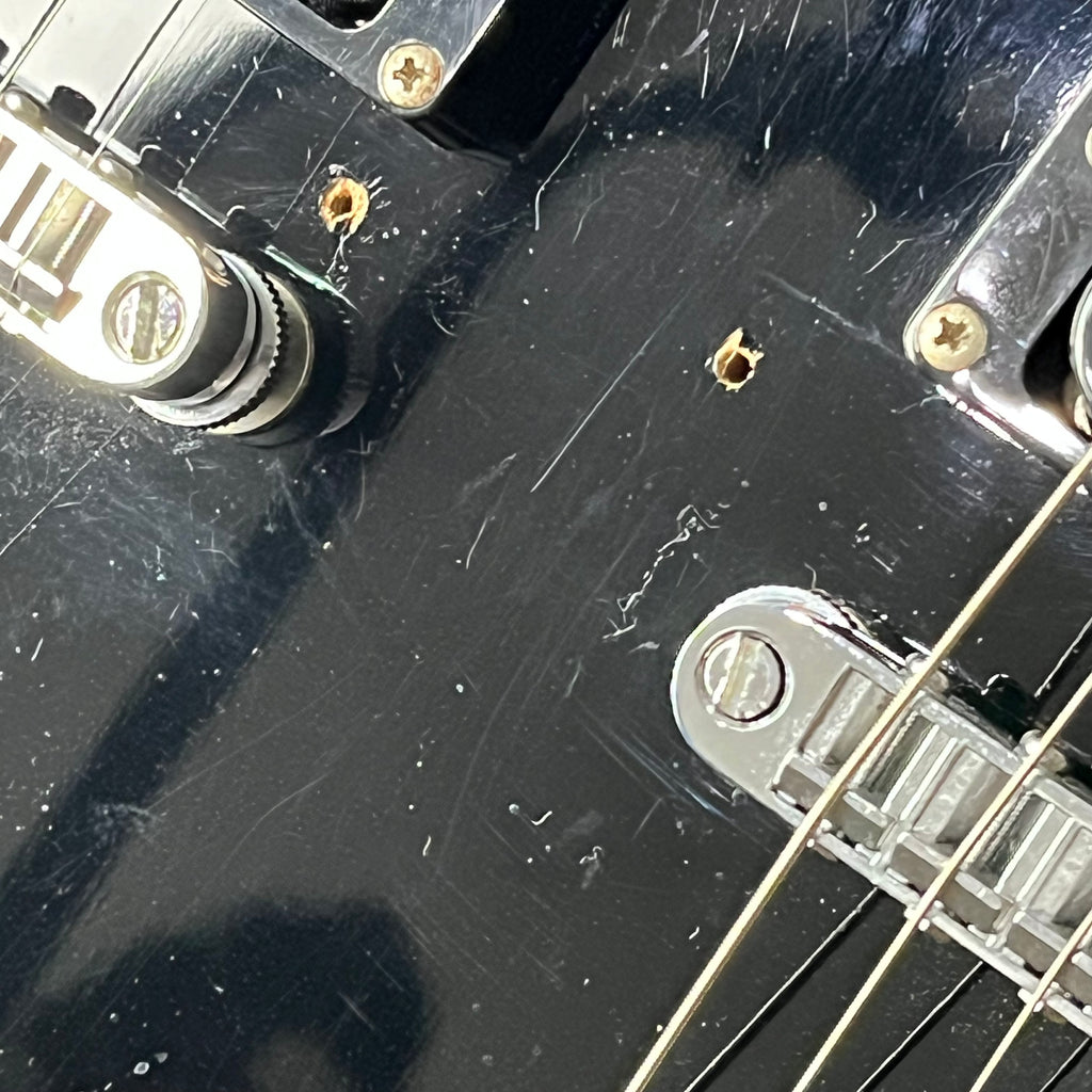 Schecter Twin Tribal Scorpion Devil Double Neck