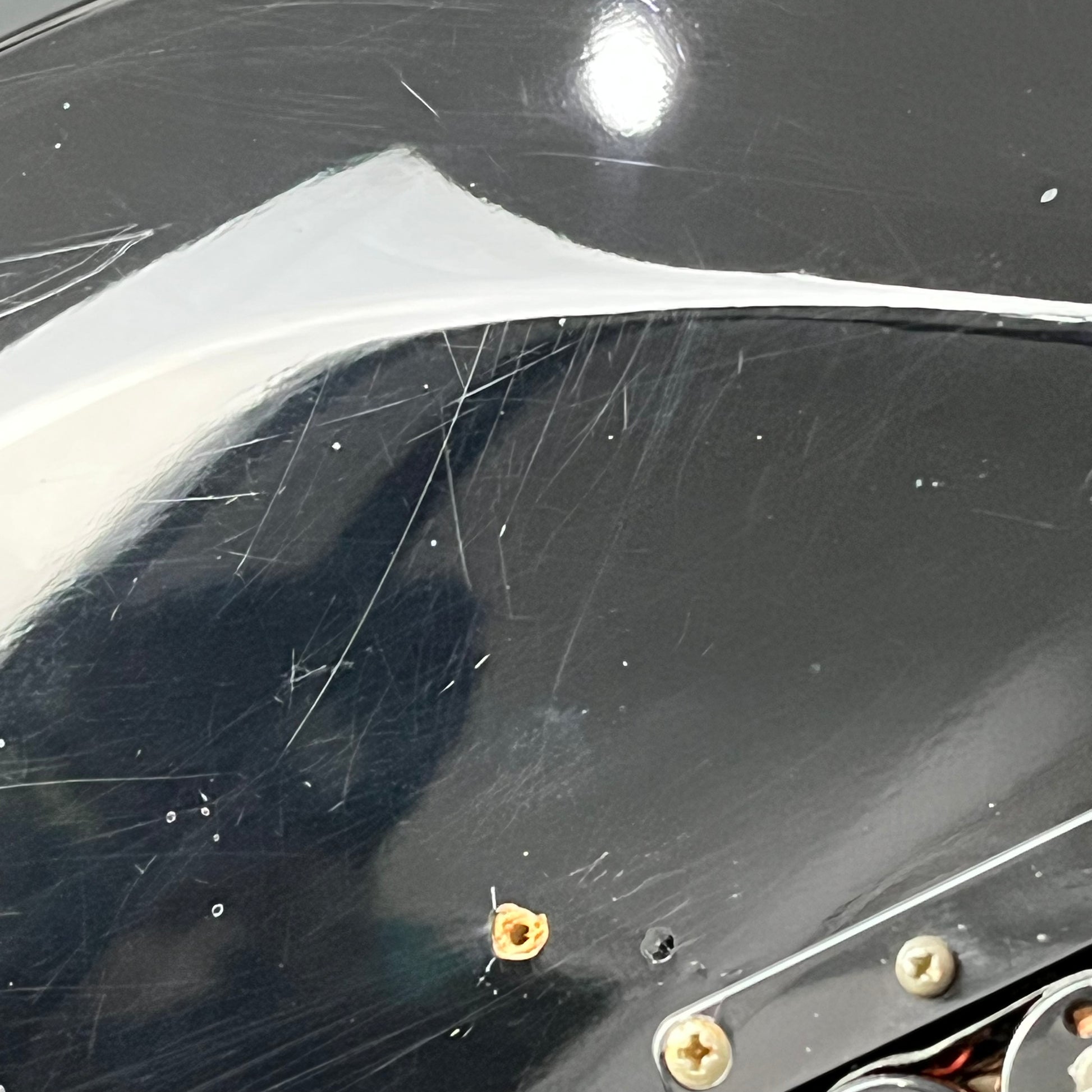 Schecter Twin Tribal Scorpion Devil Double Neck