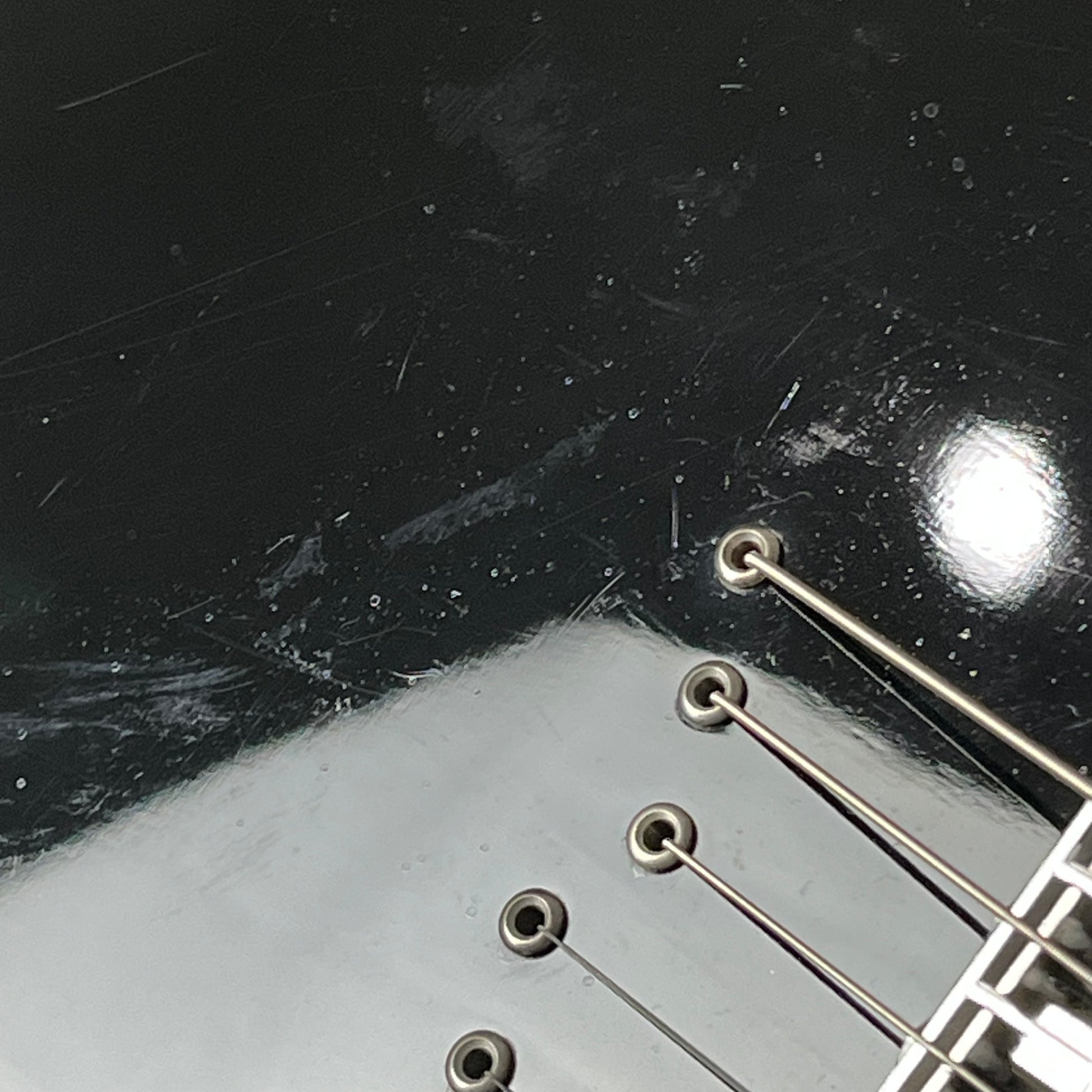 Schecter Twin Tribal Scorpion Devil Double Neck