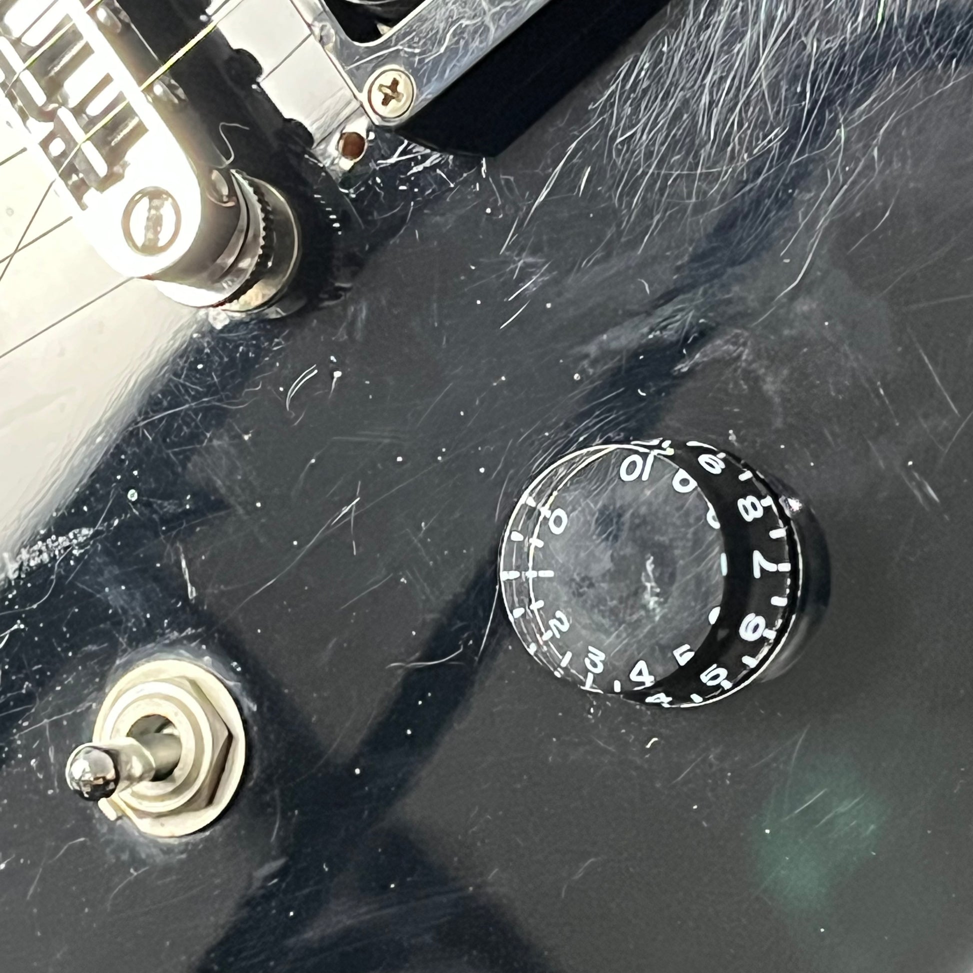 Schecter Twin Tribal Scorpion Devil Double Neck