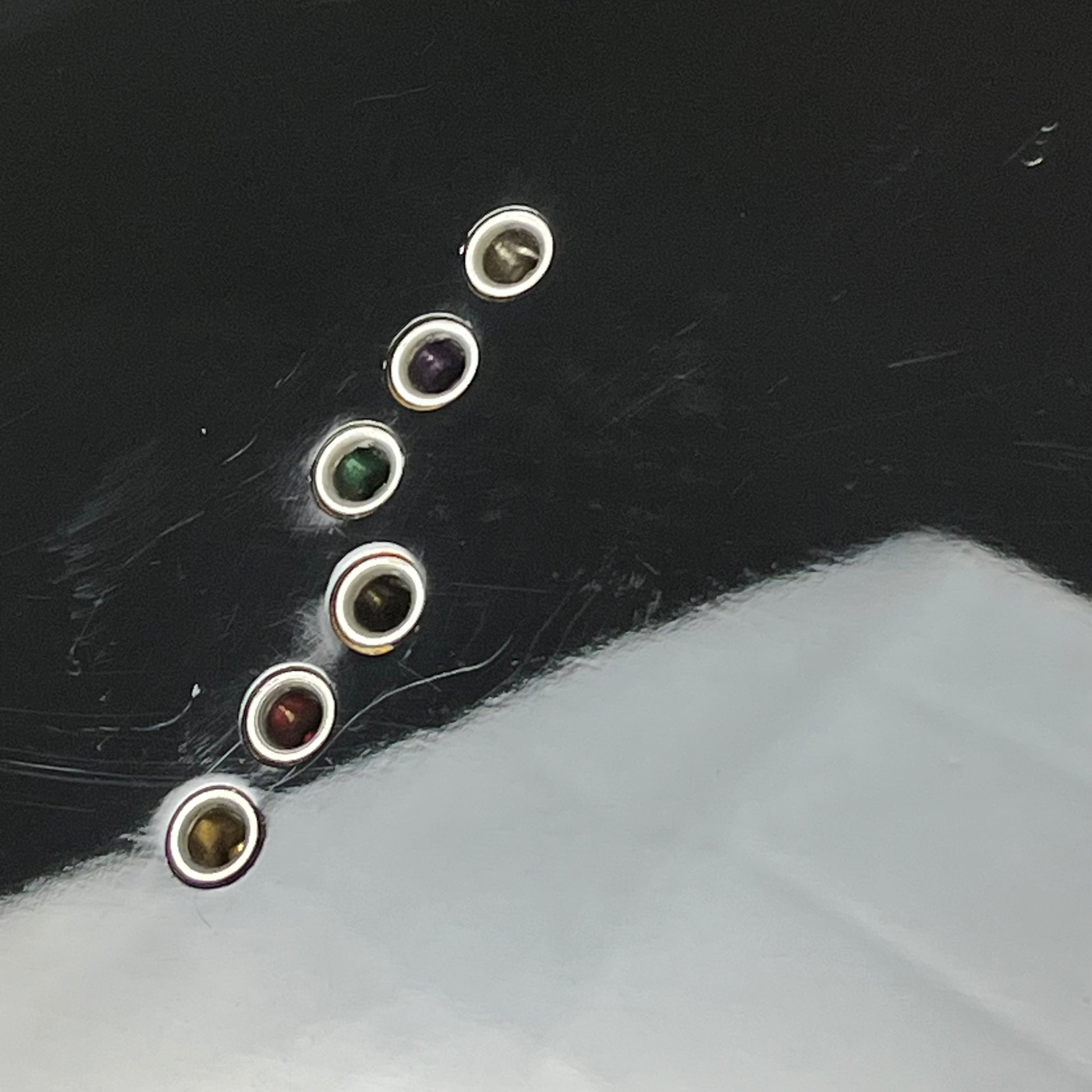 Schecter Twin Tribal Scorpion Devil Double Neck