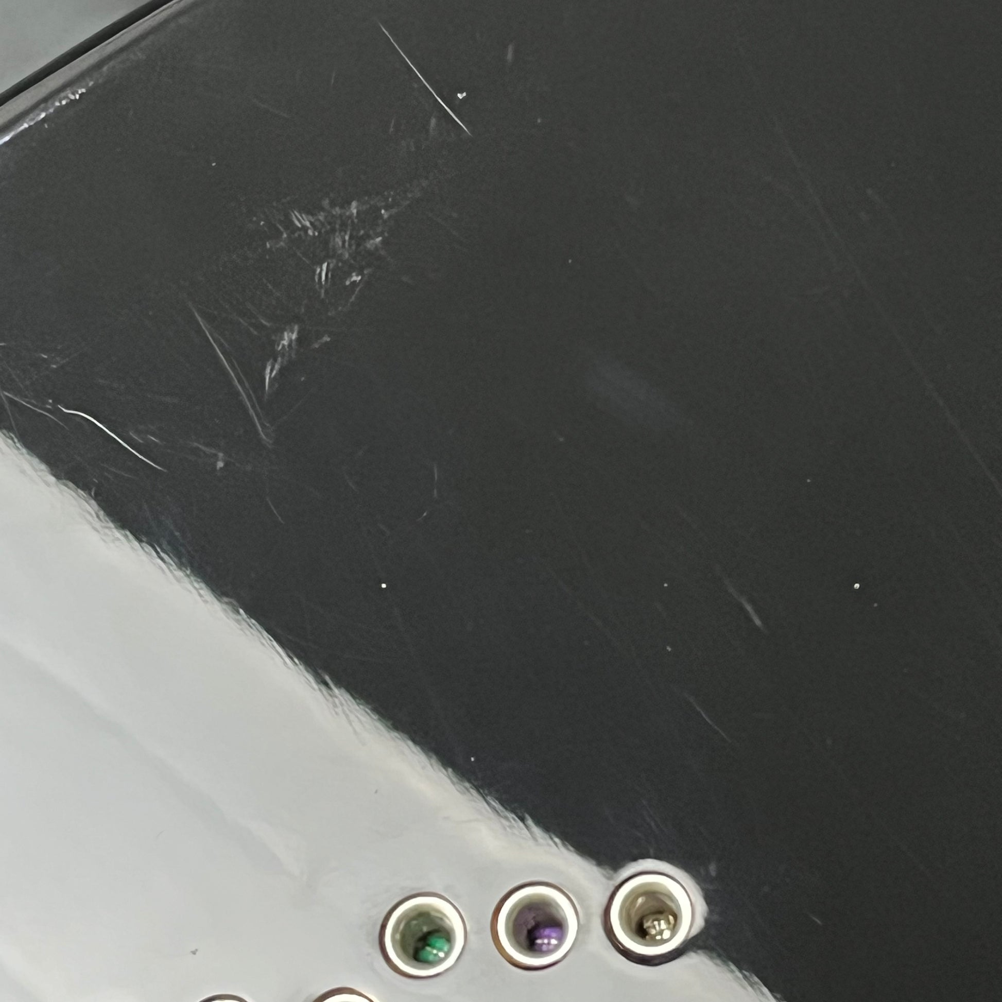 Schecter Twin Tribal Scorpion Devil Double Neck