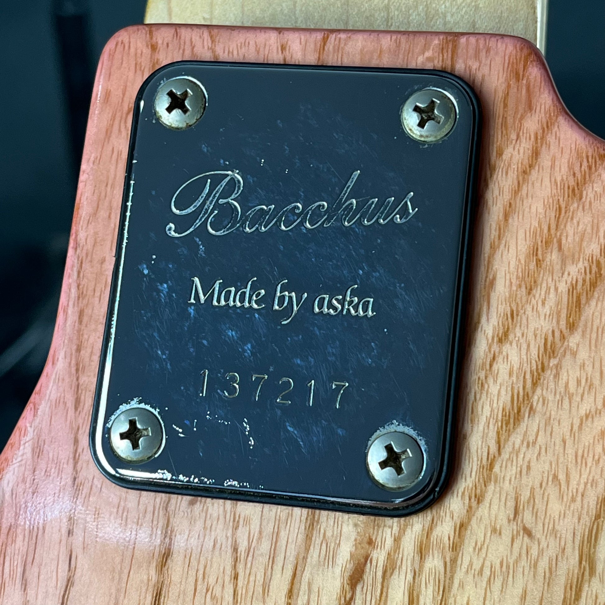 Bacchus Japan  WOODLINE Exotic Wood Bass