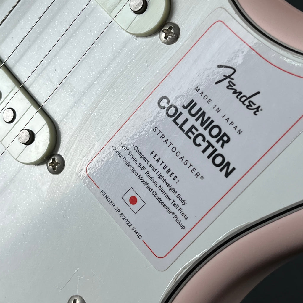 Fender Japan Junior Collection Stratocaster Satin Shell Pink