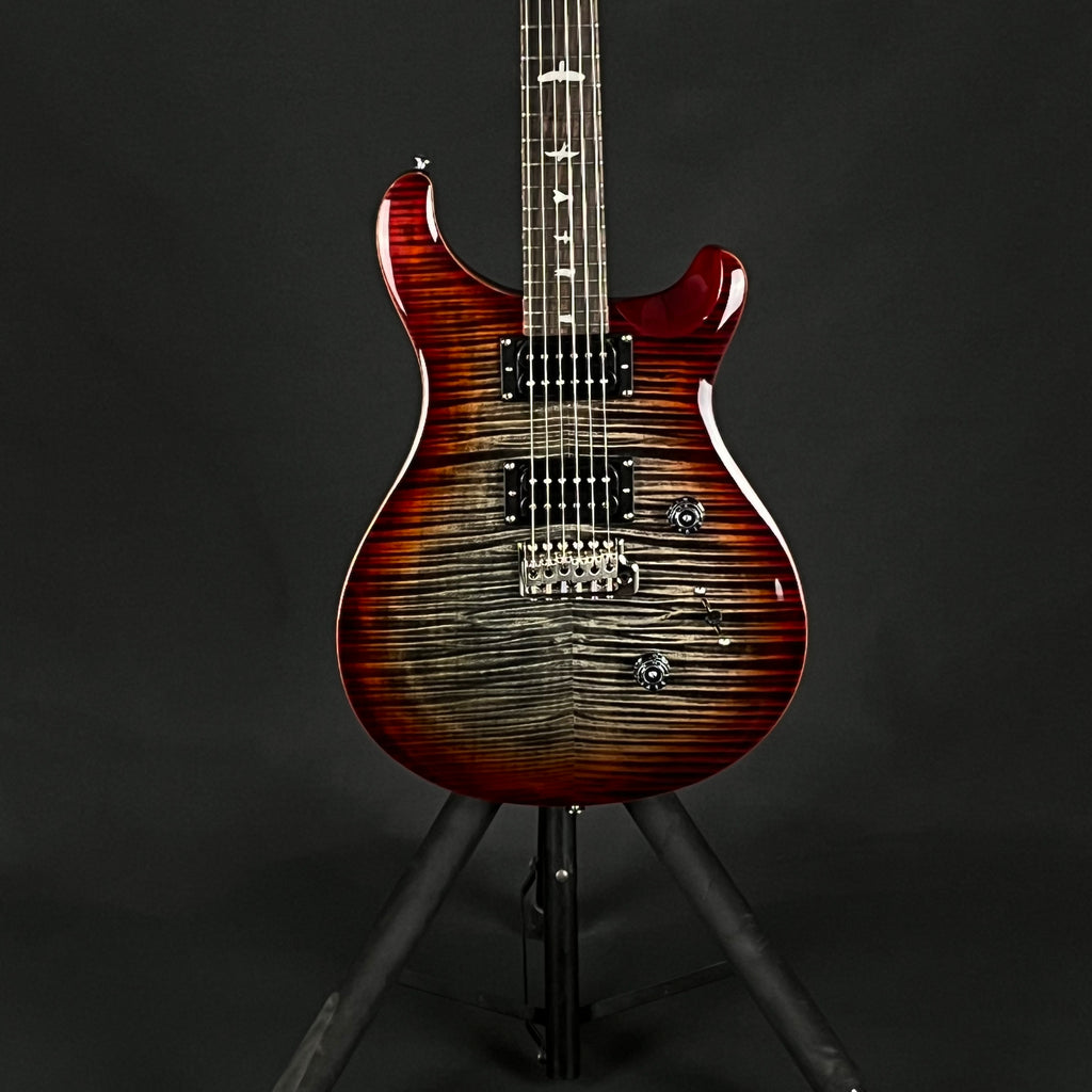 PRS SE Custom 24 2024 Charcoal Cherry Burst