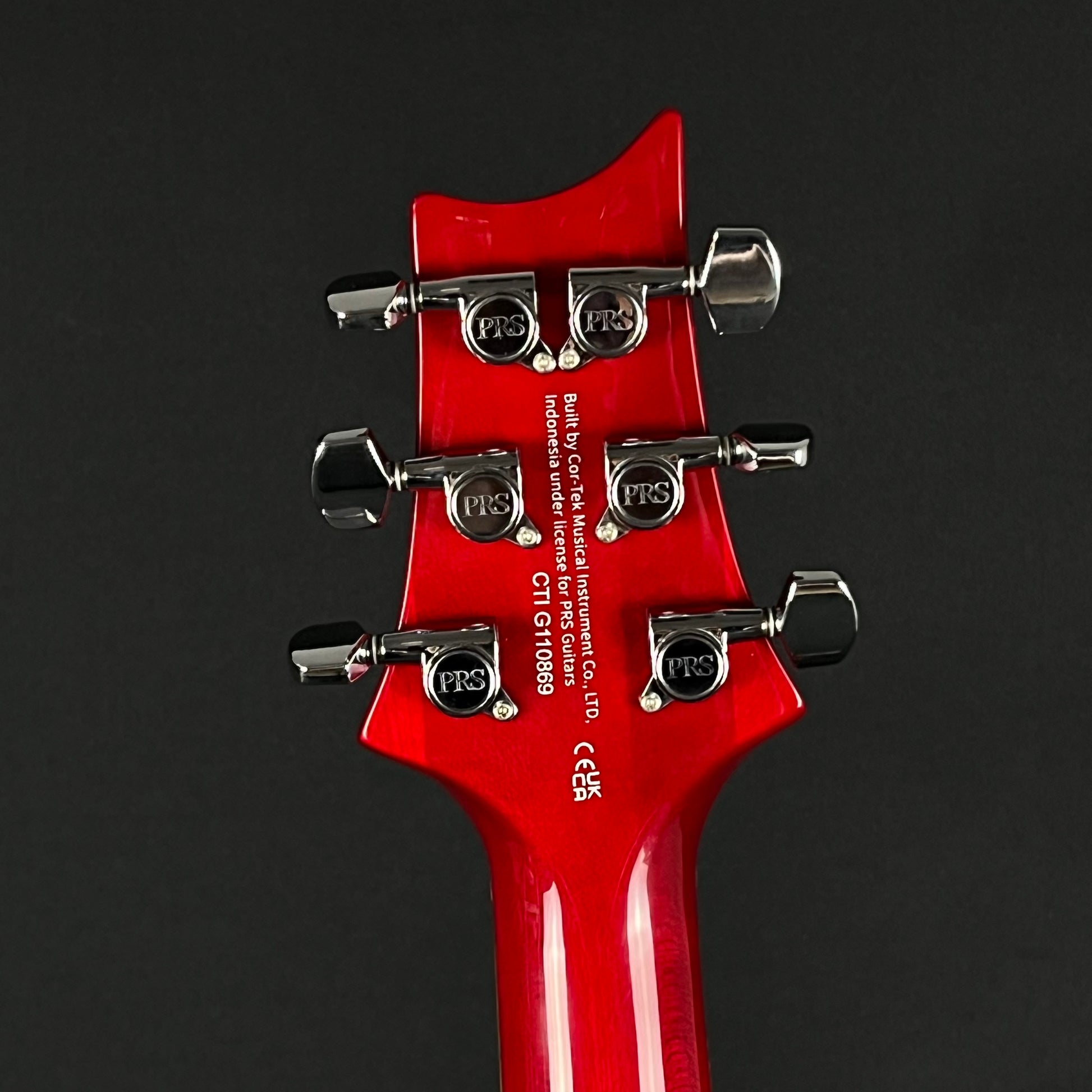 PRS SE Custom 24 2024 Charcoal Cherry Burst