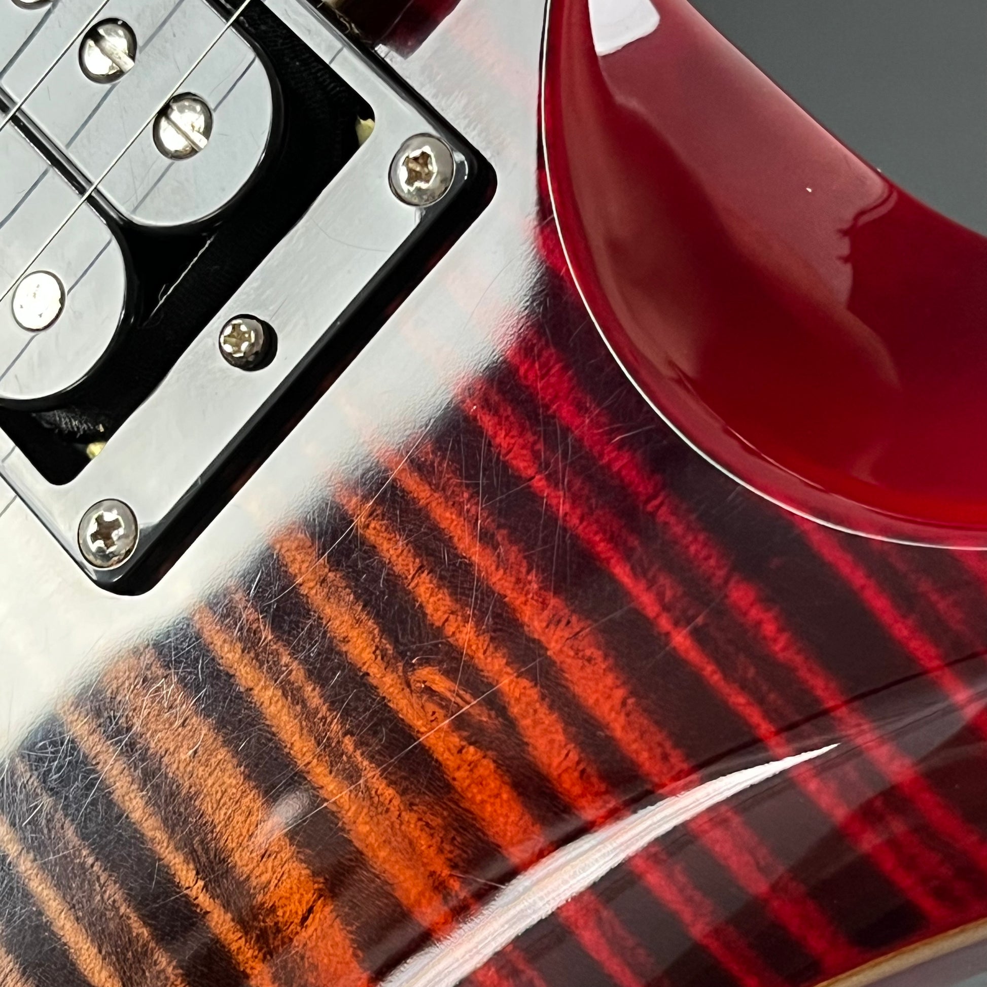 PRS SE Custom 24 2024 Charcoal Cherry Burst
