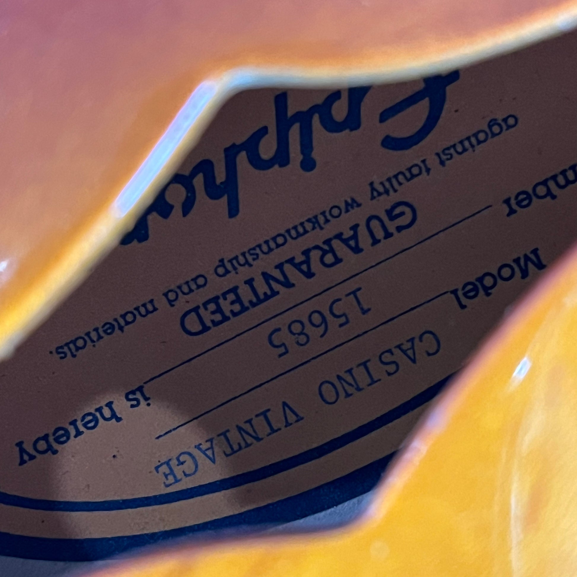 Epiphone Japan Casino Vintage