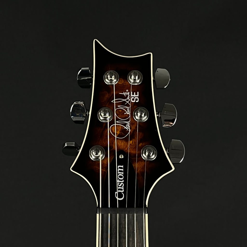 PRS SE Custom 24 Quilt Black Gold Burst