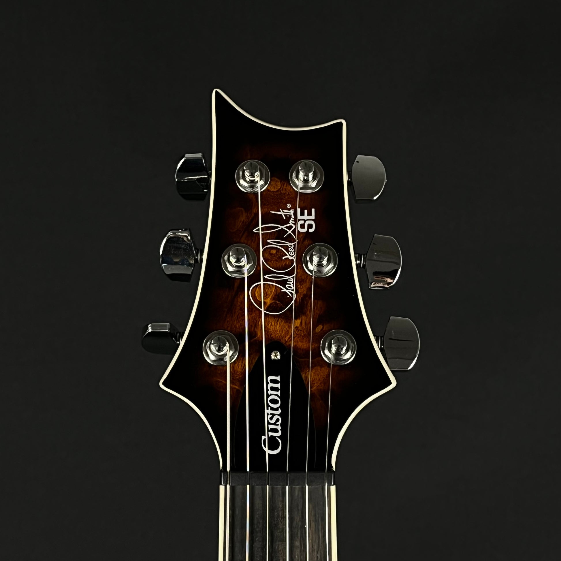 PRS SE Custom 24 Quilt Black Gold Burst