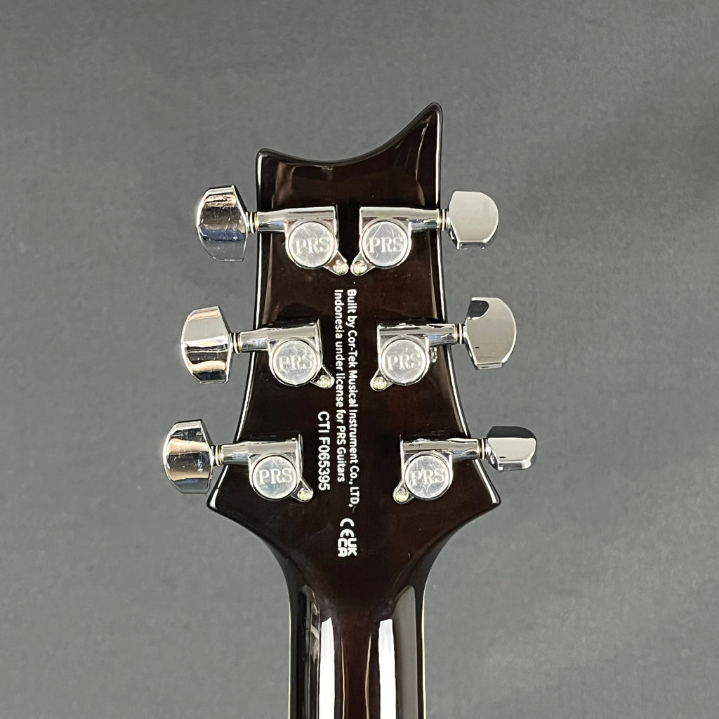 PRS SE Custom 24 Quilt Black Gold Burst