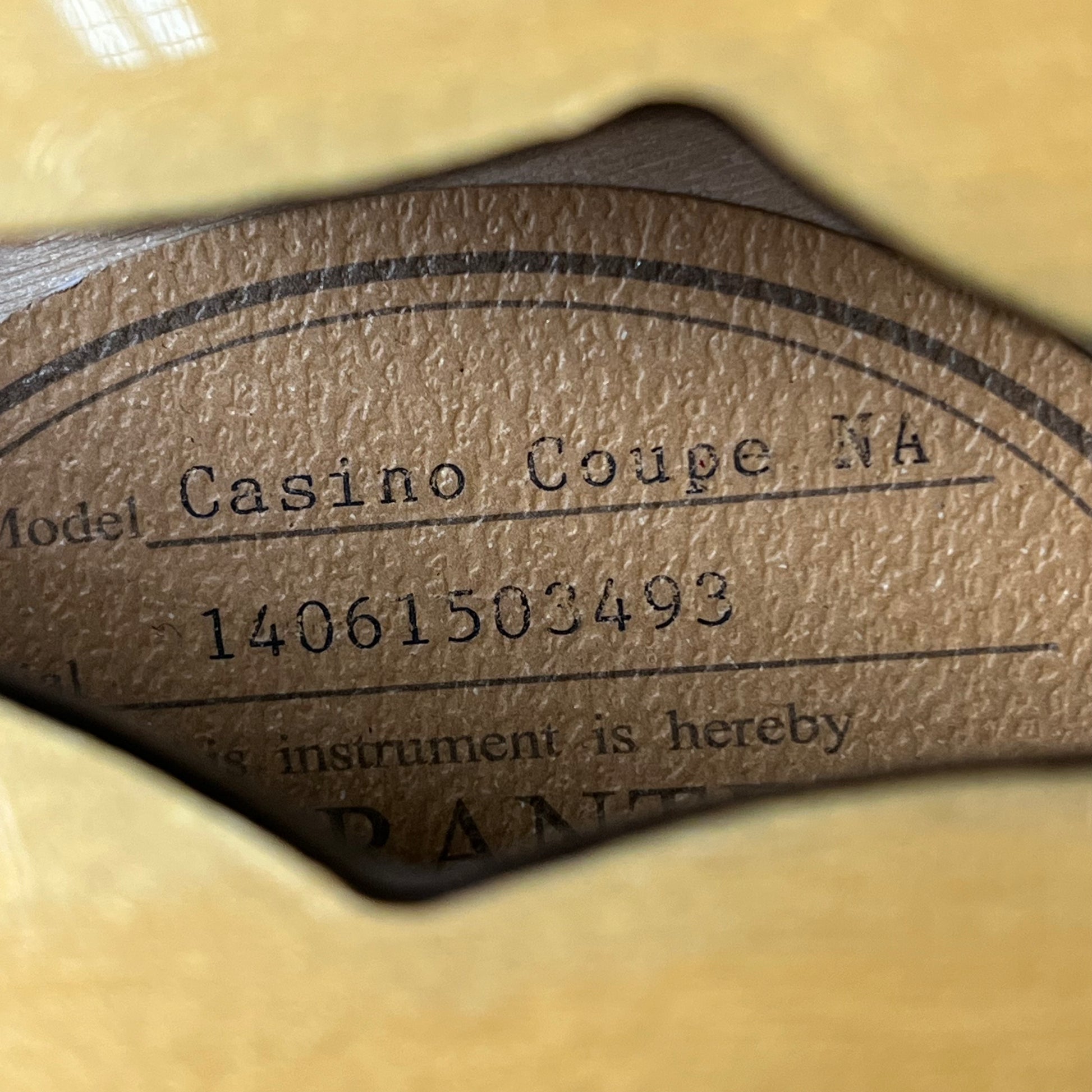 Epiphone Casino Coupe 2014