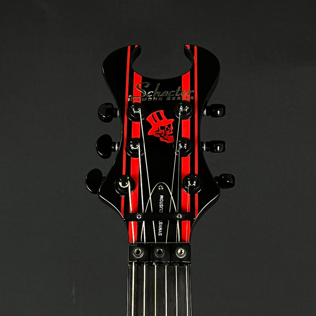 Schecter Synyster Gates Custom Black w/Red Stripes