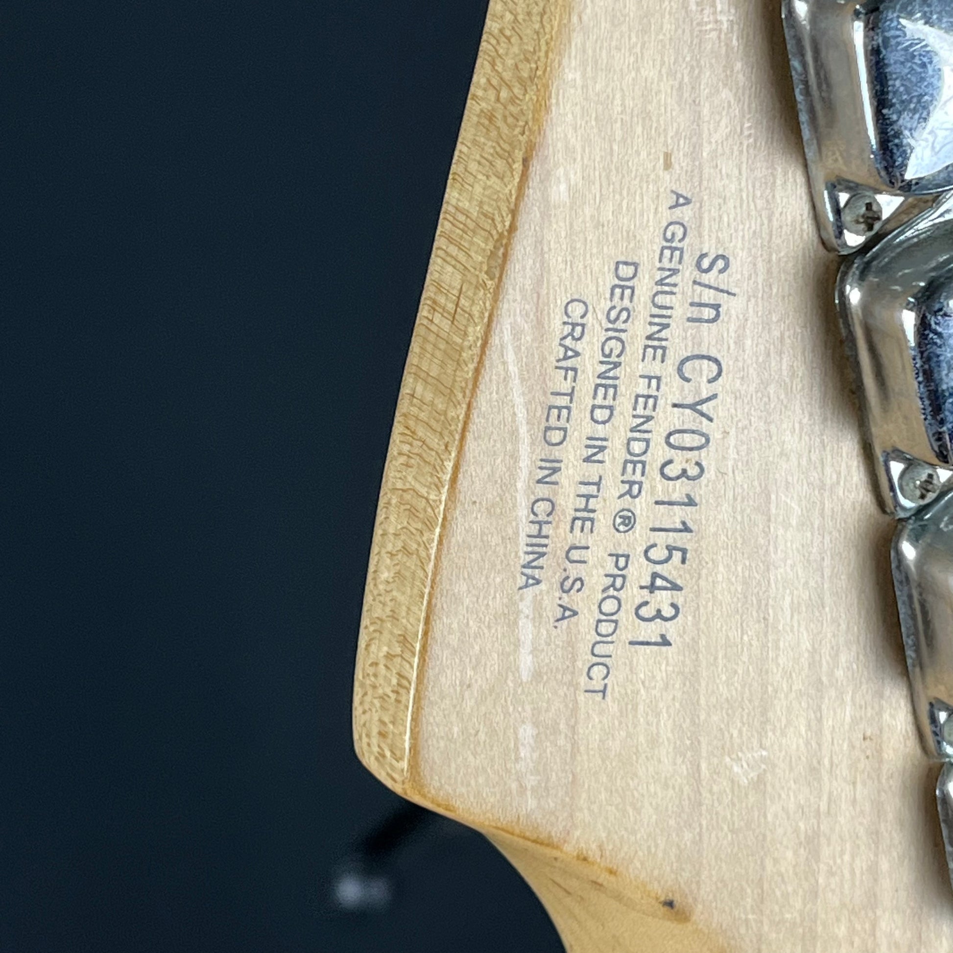 Squier Stratocaster 2003