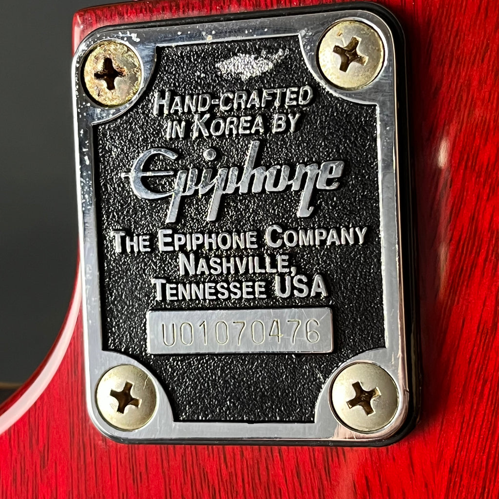 Epiphone Korea Les Paul Standard Bolt-on ** PU MOD **