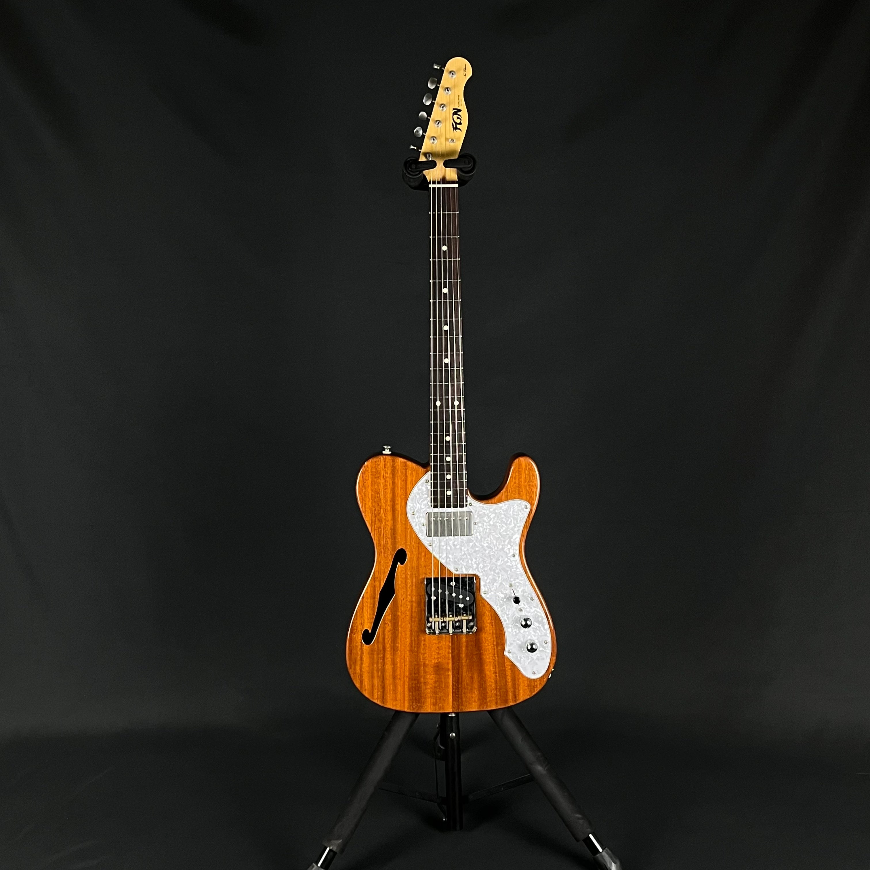 FGN Japan NTL-103 Telecaster Thinline Mahogany