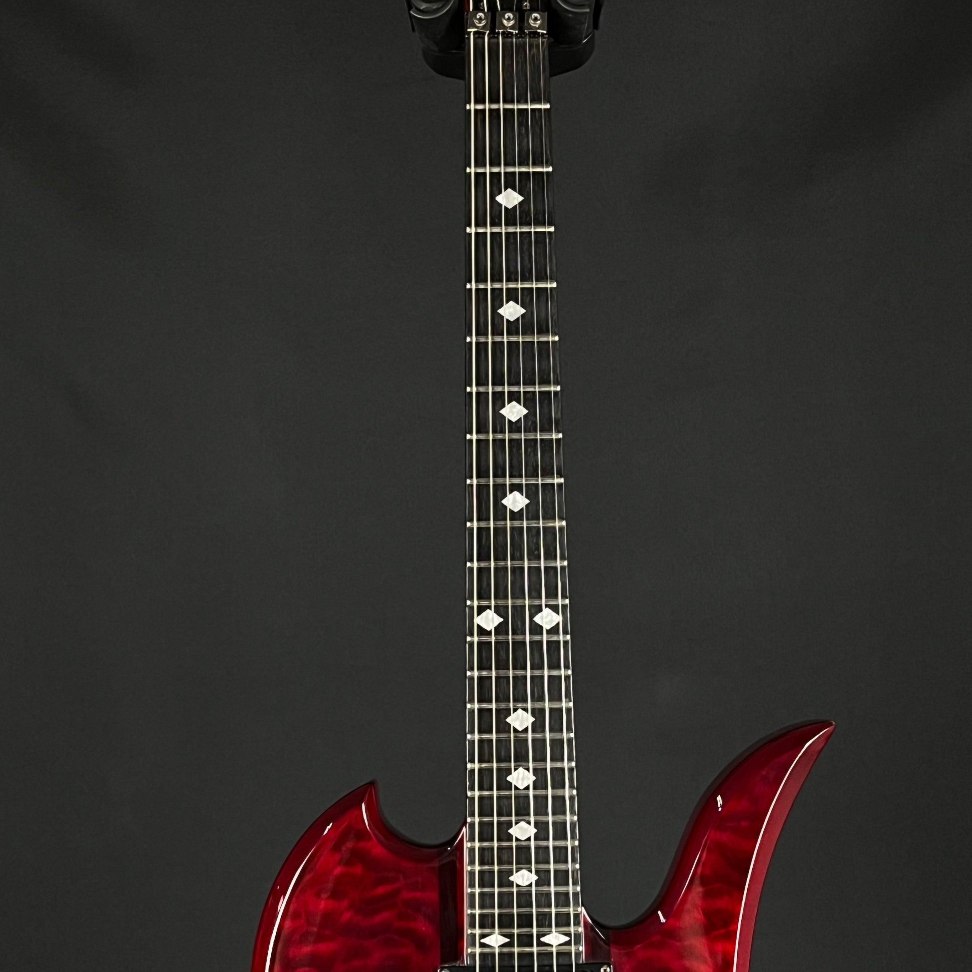 B.C. Rich Mockingbird ST Transparent Red