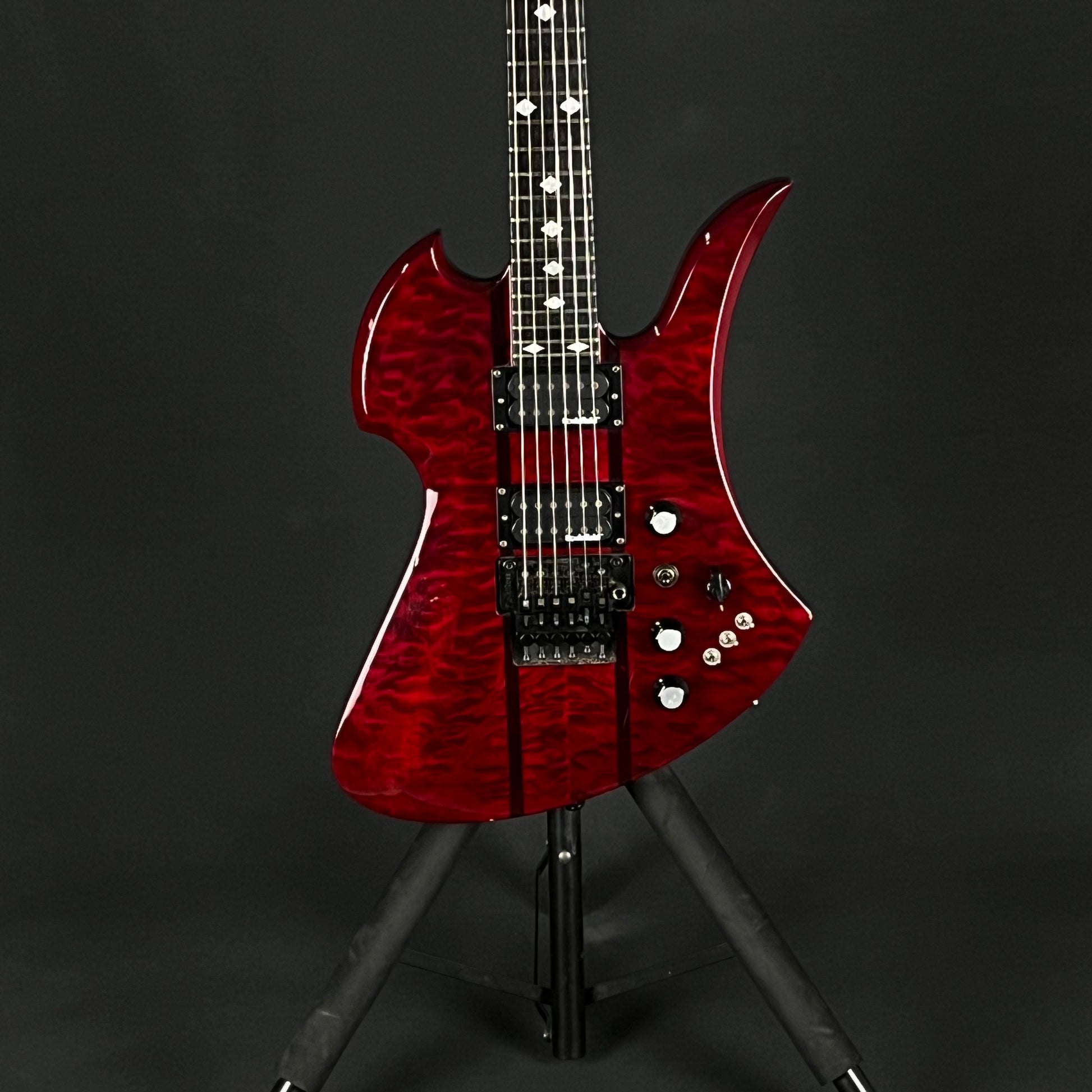 B.C. Rich Mockingbird ST Transparent Red