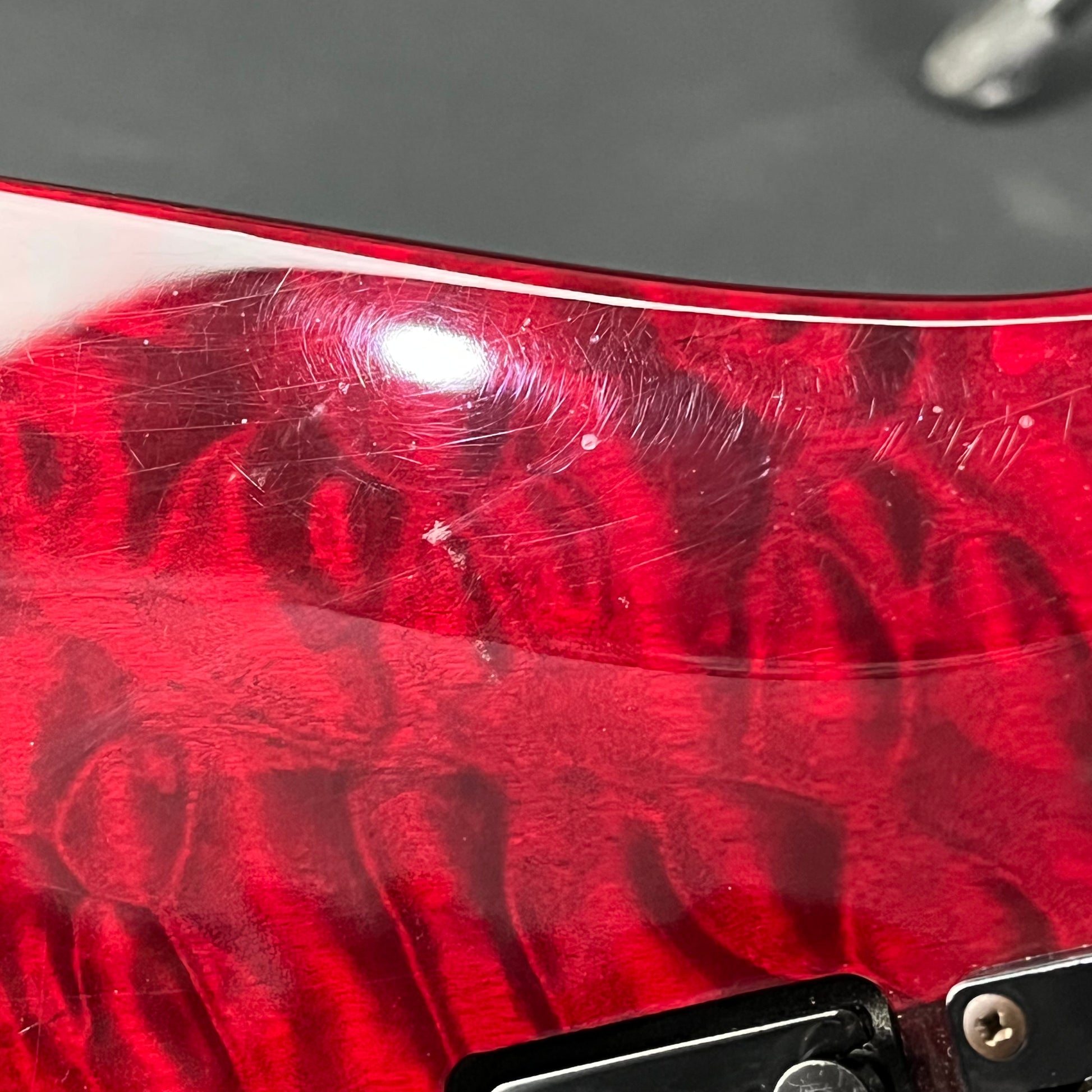B.C. Rich Mockingbird ST Transparent Red