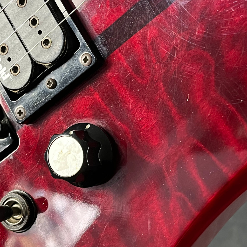 B.C. Rich Mockingbird ST Transparent Red