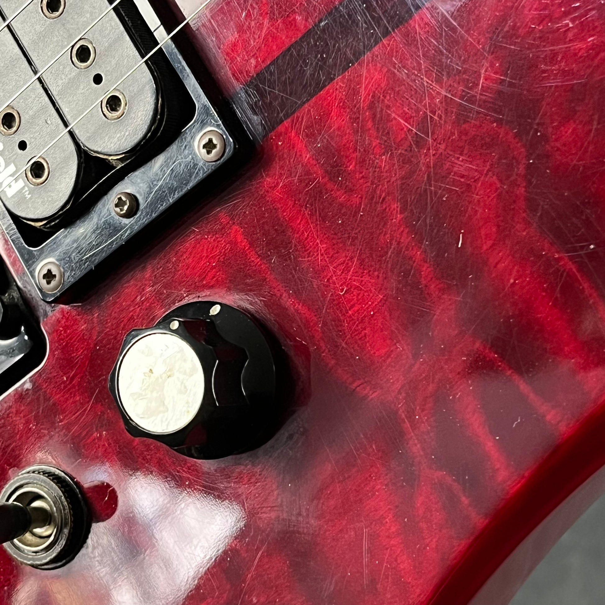 B.C. Rich Mockingbird ST Transparent Red
