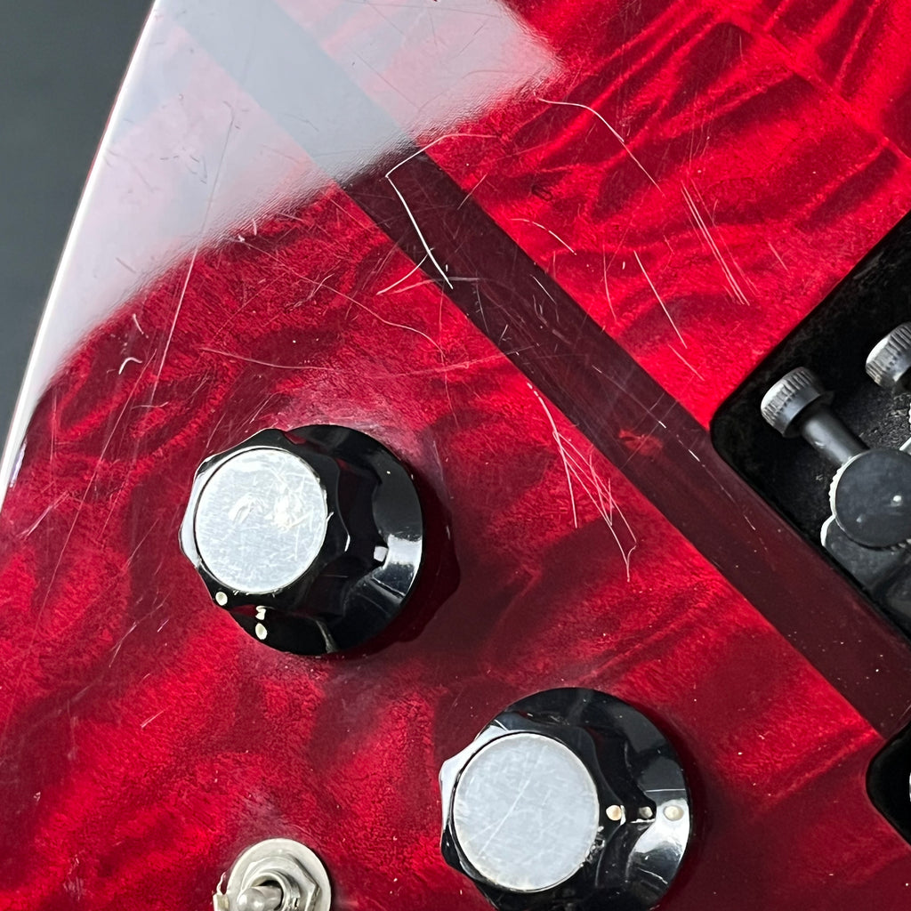 B.C. Rich Mockingbird ST Transparent Red