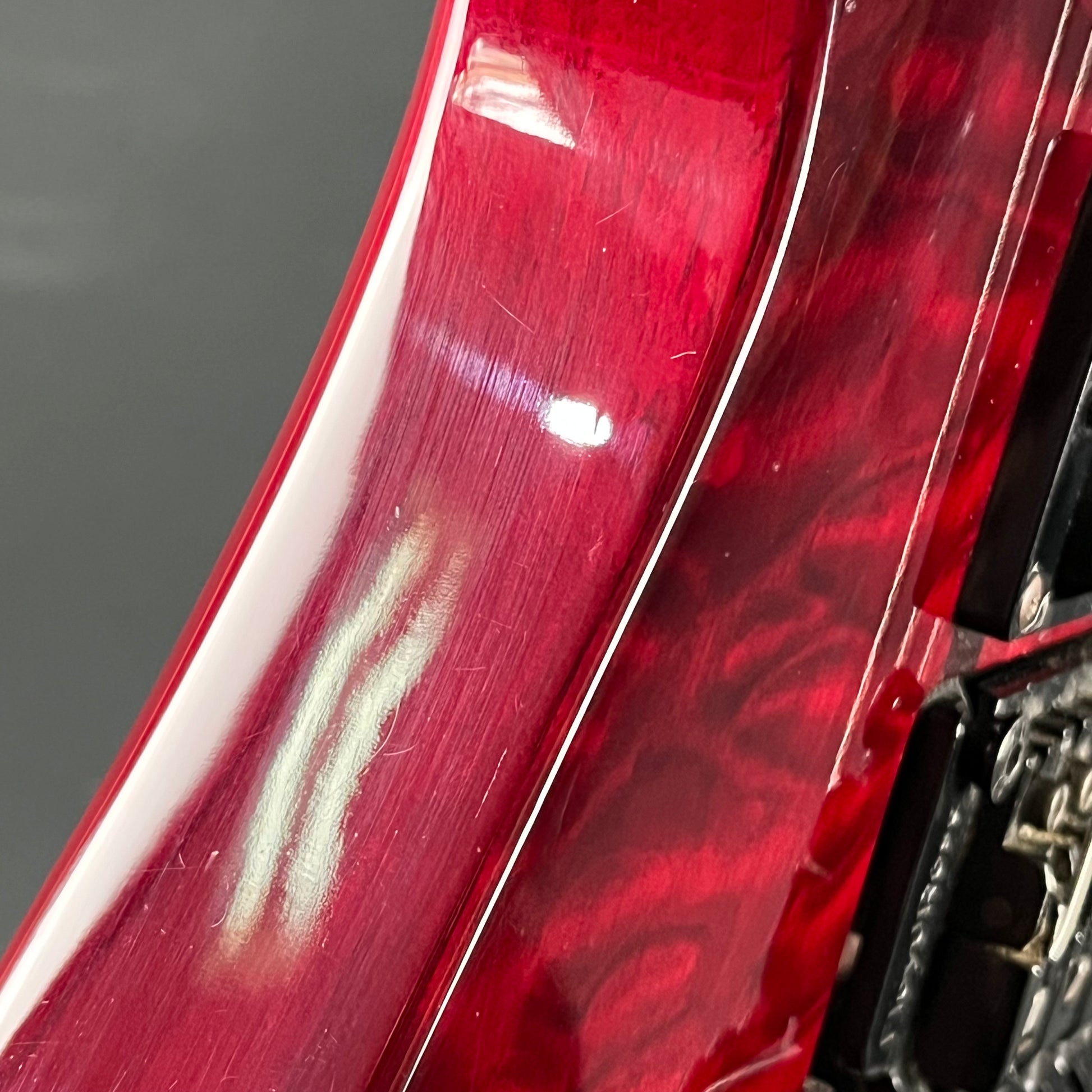 B.C. Rich Mockingbird ST Transparent Red