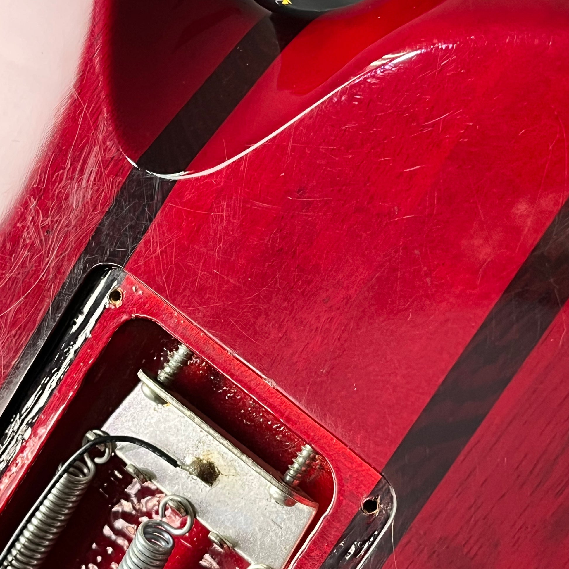 B.C. Rich Mockingbird ST Transparent Red