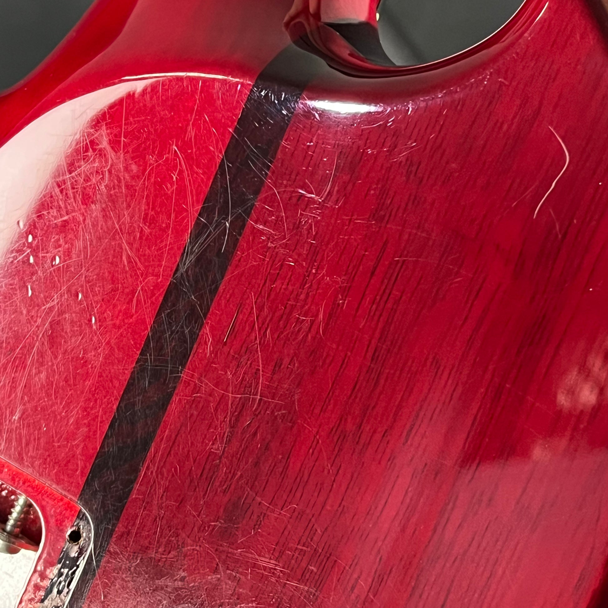 B.C. Rich Mockingbird ST Transparent Red