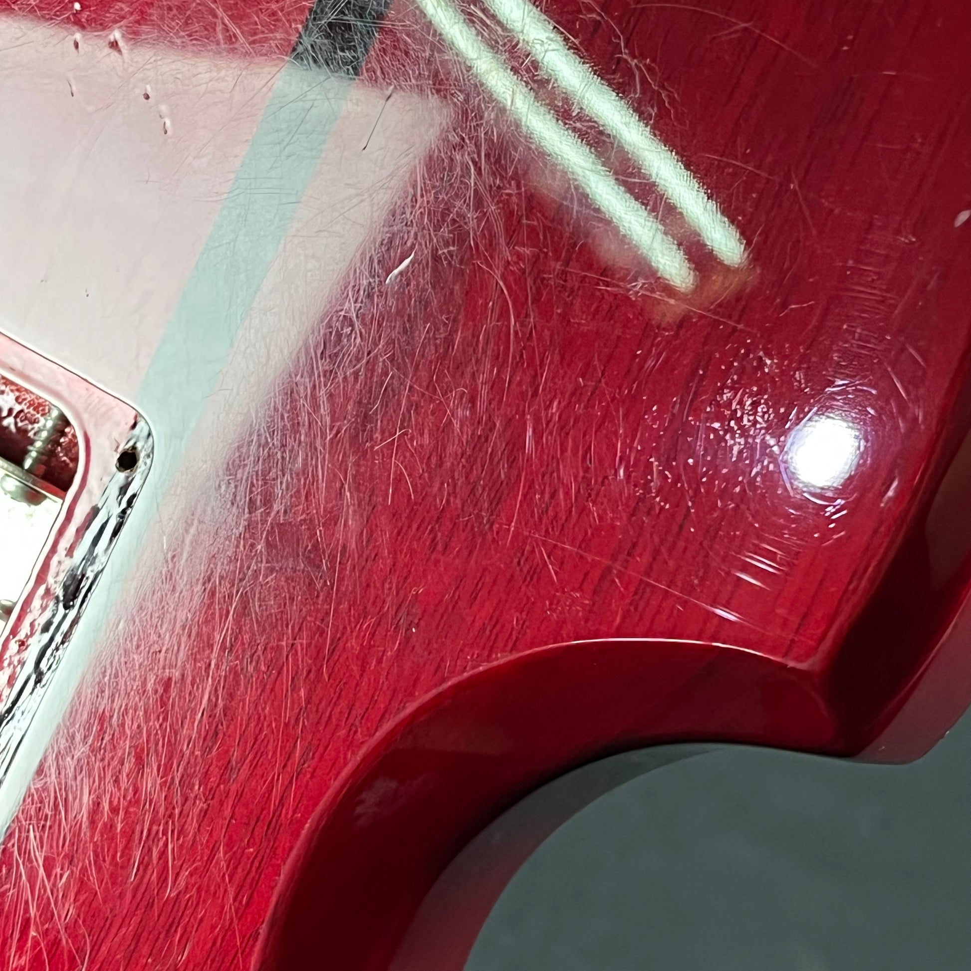 B.C. Rich Mockingbird ST Transparent Red