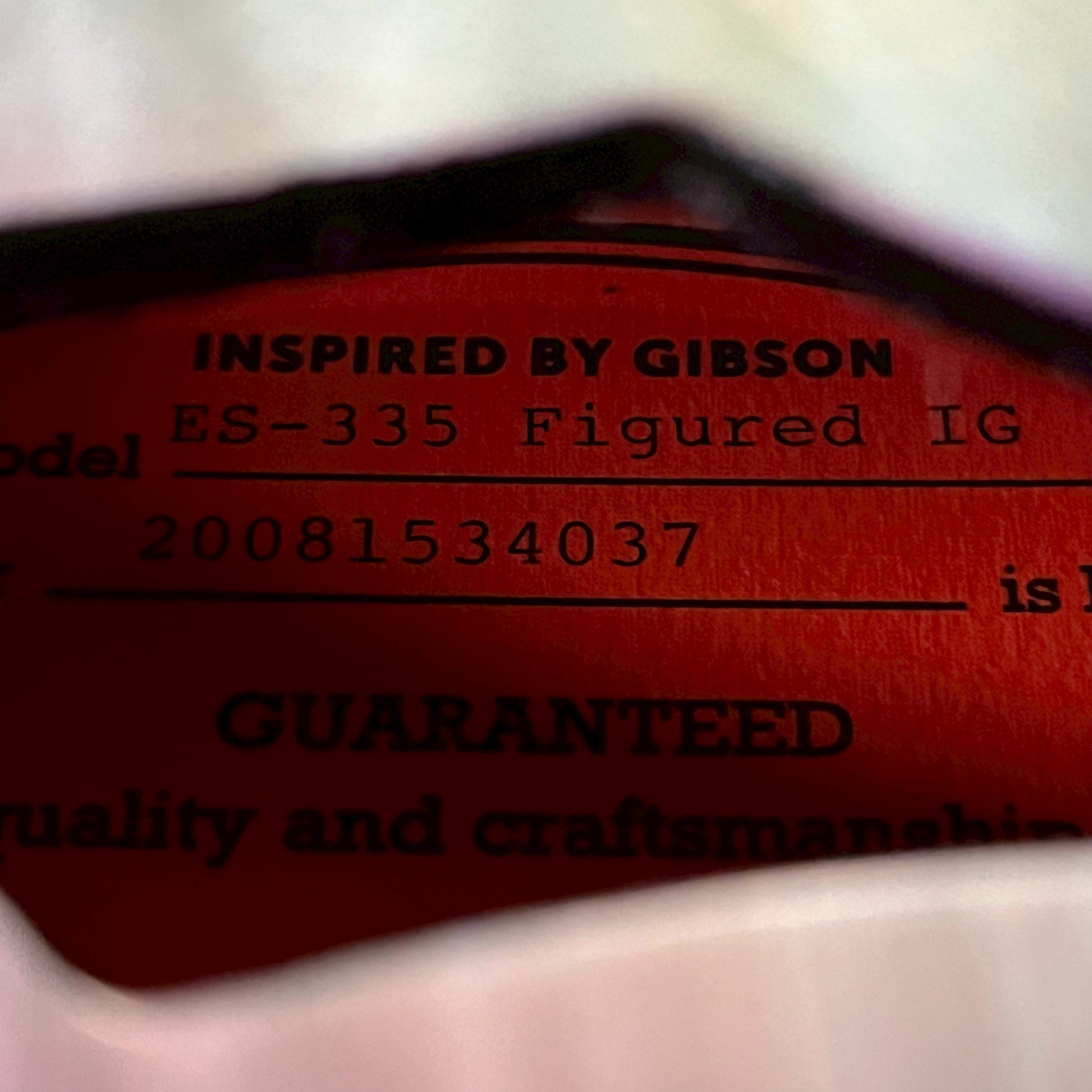 Epiphone ES-335 Figured IG 2020