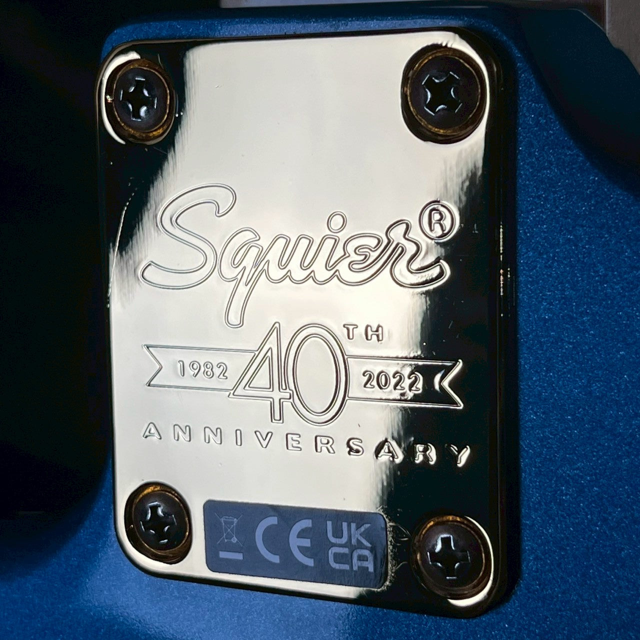 Squier 40th Anniversary Stratocaster Gold Edition