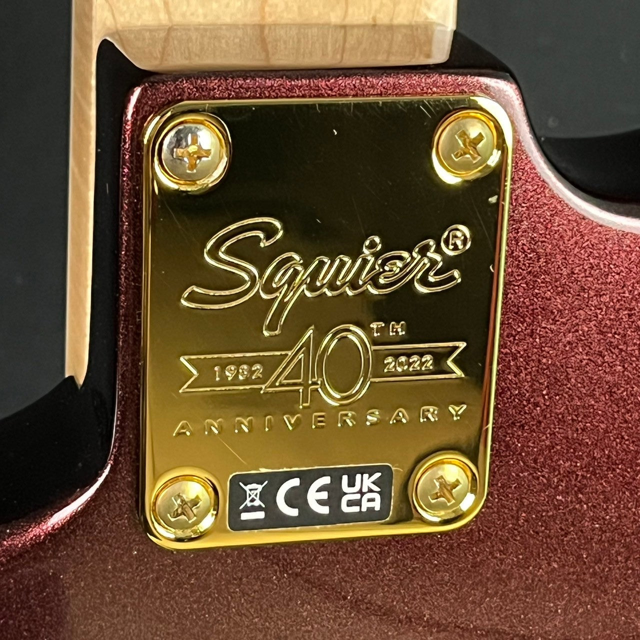 Squier 40th Anniversary Stratocaster Gold Edition