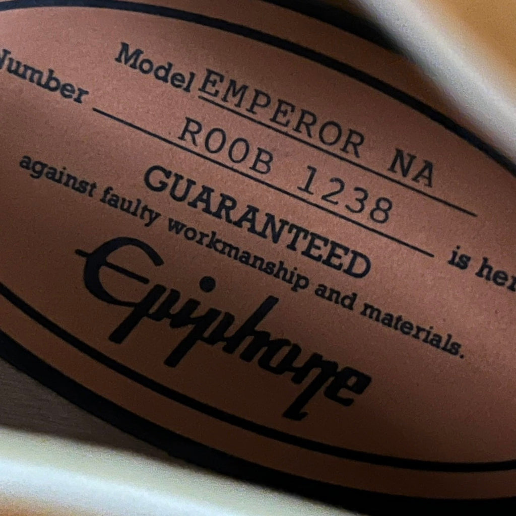 Epiphone Korea Joe Pass Emperor 2000