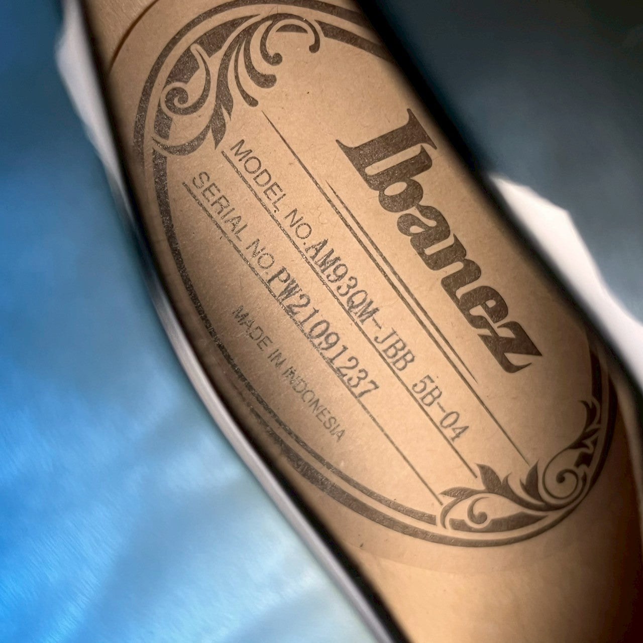 Ibanez AM93QM-JBB