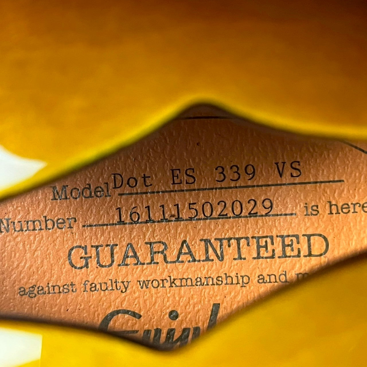 Epiphone DOT  ES-339 VS